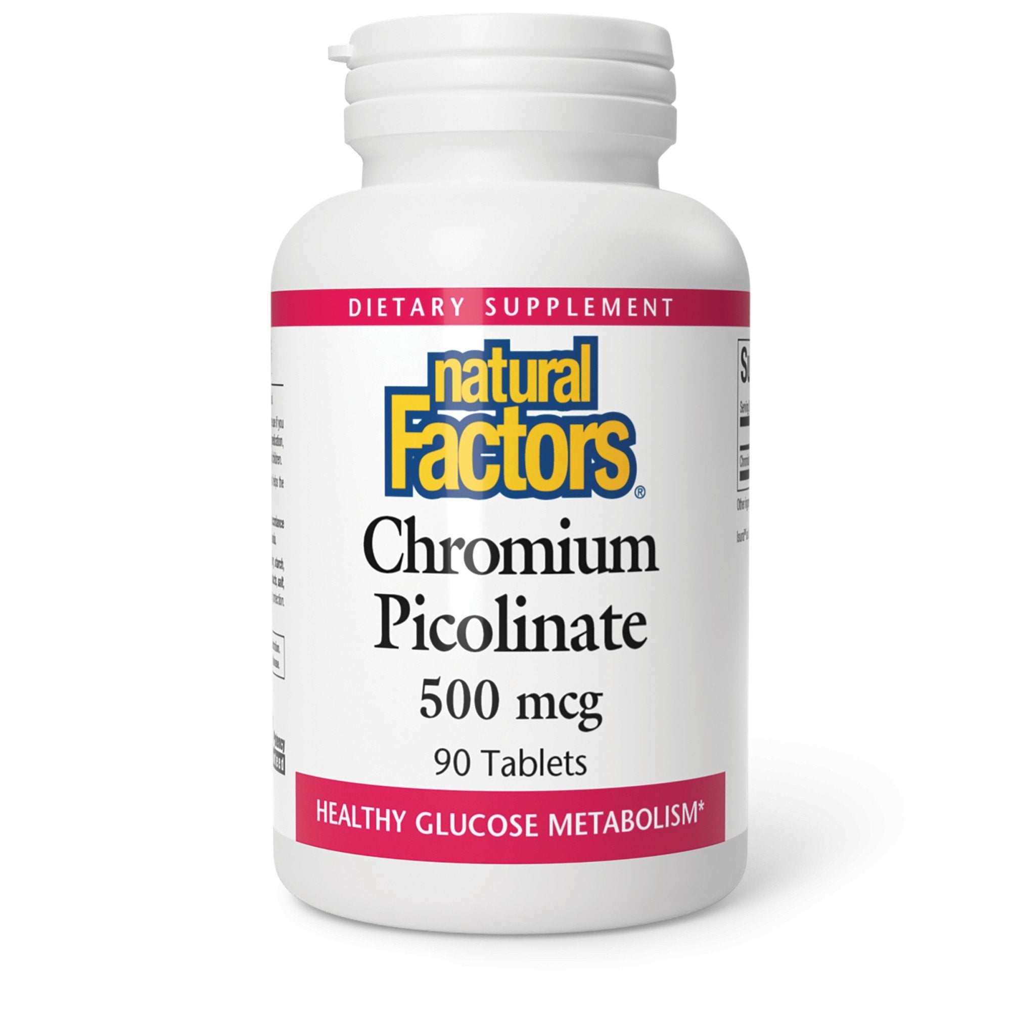 Natural Factors Chromium Picolinate 500mcg 90 Tablet