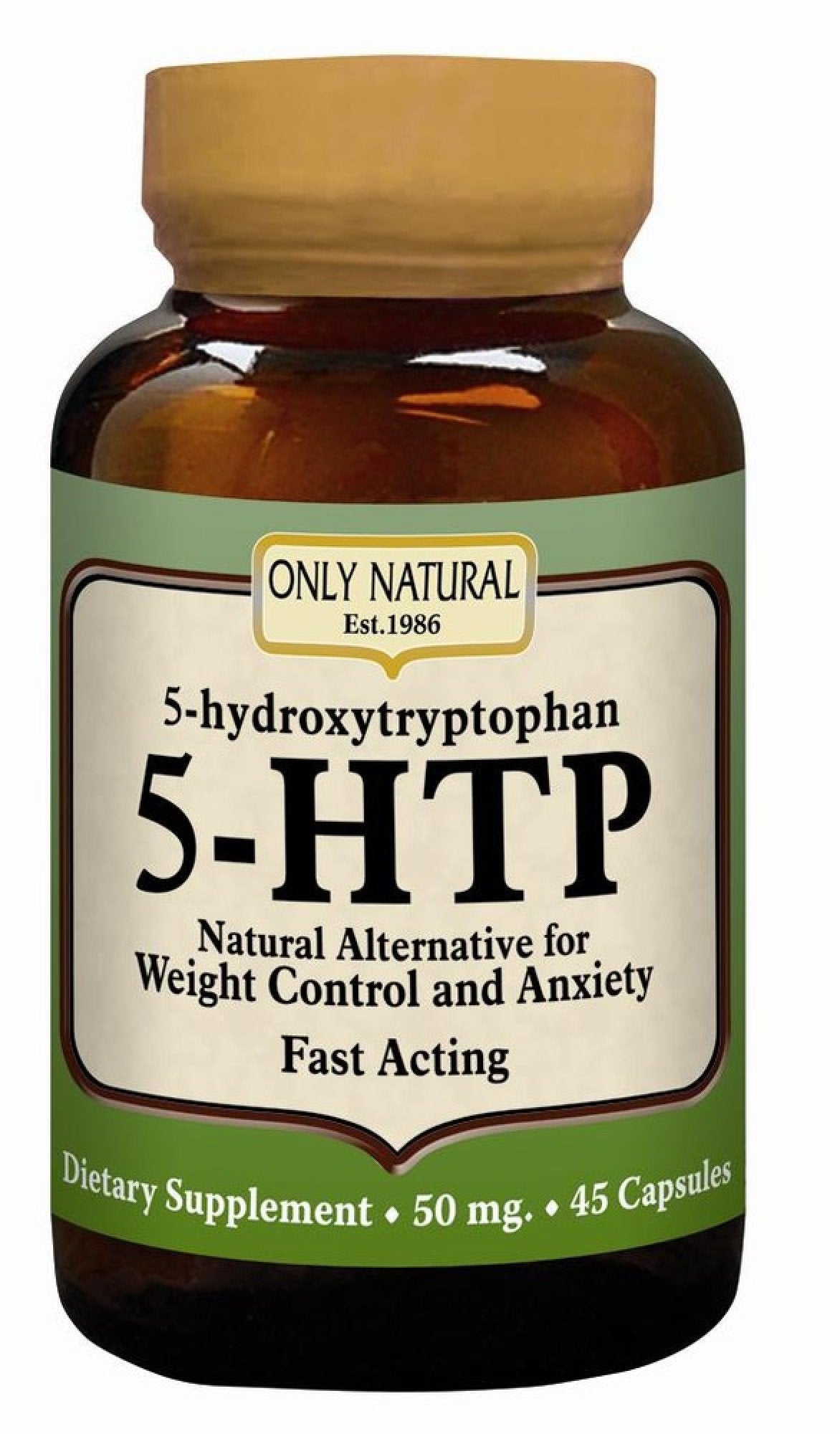 Only Natural 5-HTP 50mg 45 Capsule