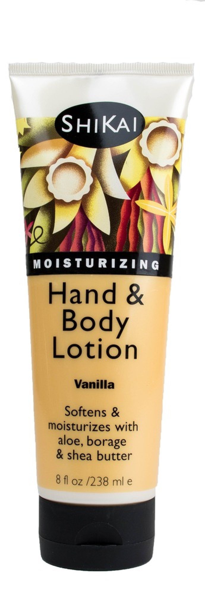 Shikai Natural Hand &amp; Body Lotion-French Vanilla 8 oz Lotion