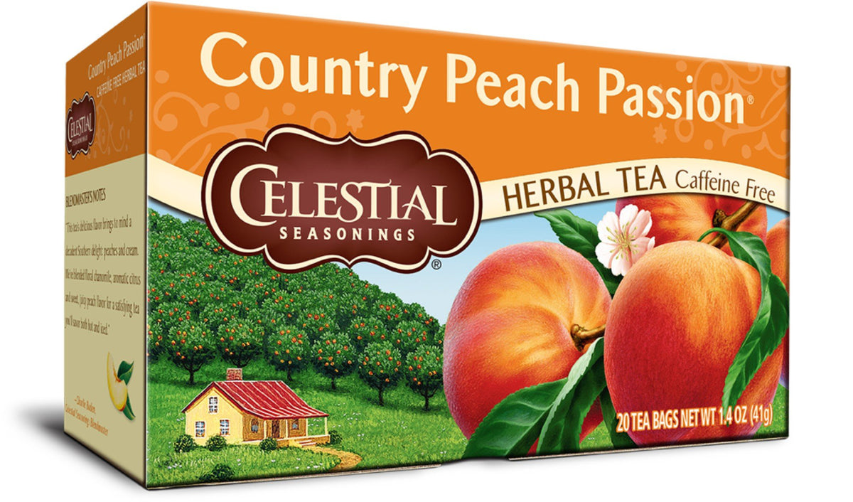 Celestial Seasonings Country Peach Passion Tea 20 Bag