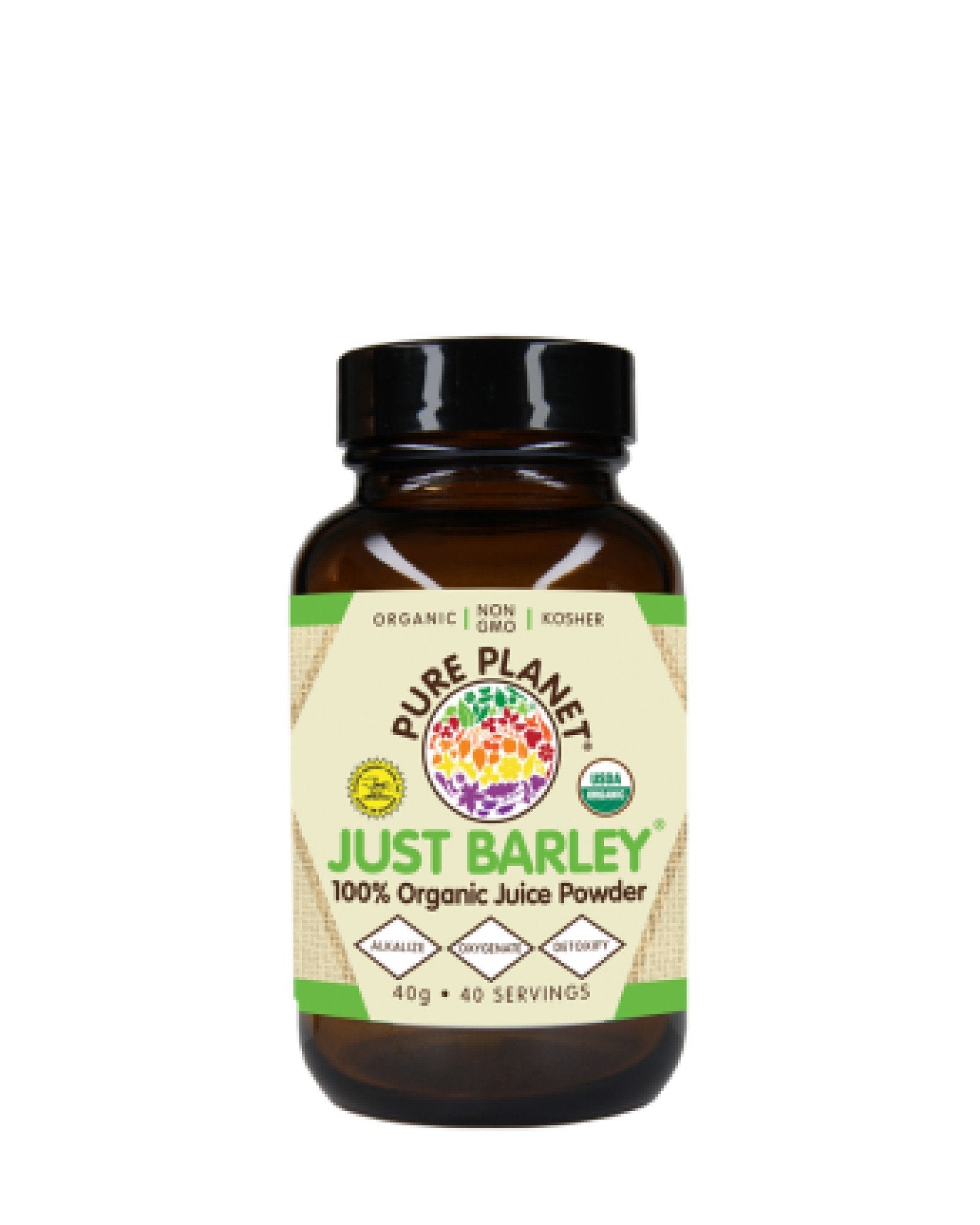 Pure Planet Products Just Barley - Organic Barley Juice 40 g Powder