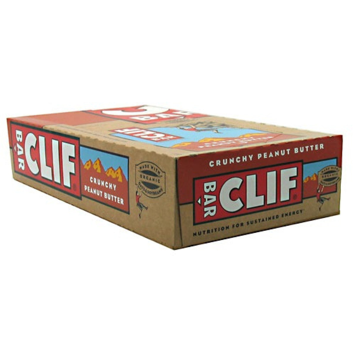 Clif Bar Crunchy Peanut Butter - Box 12 Bars Box