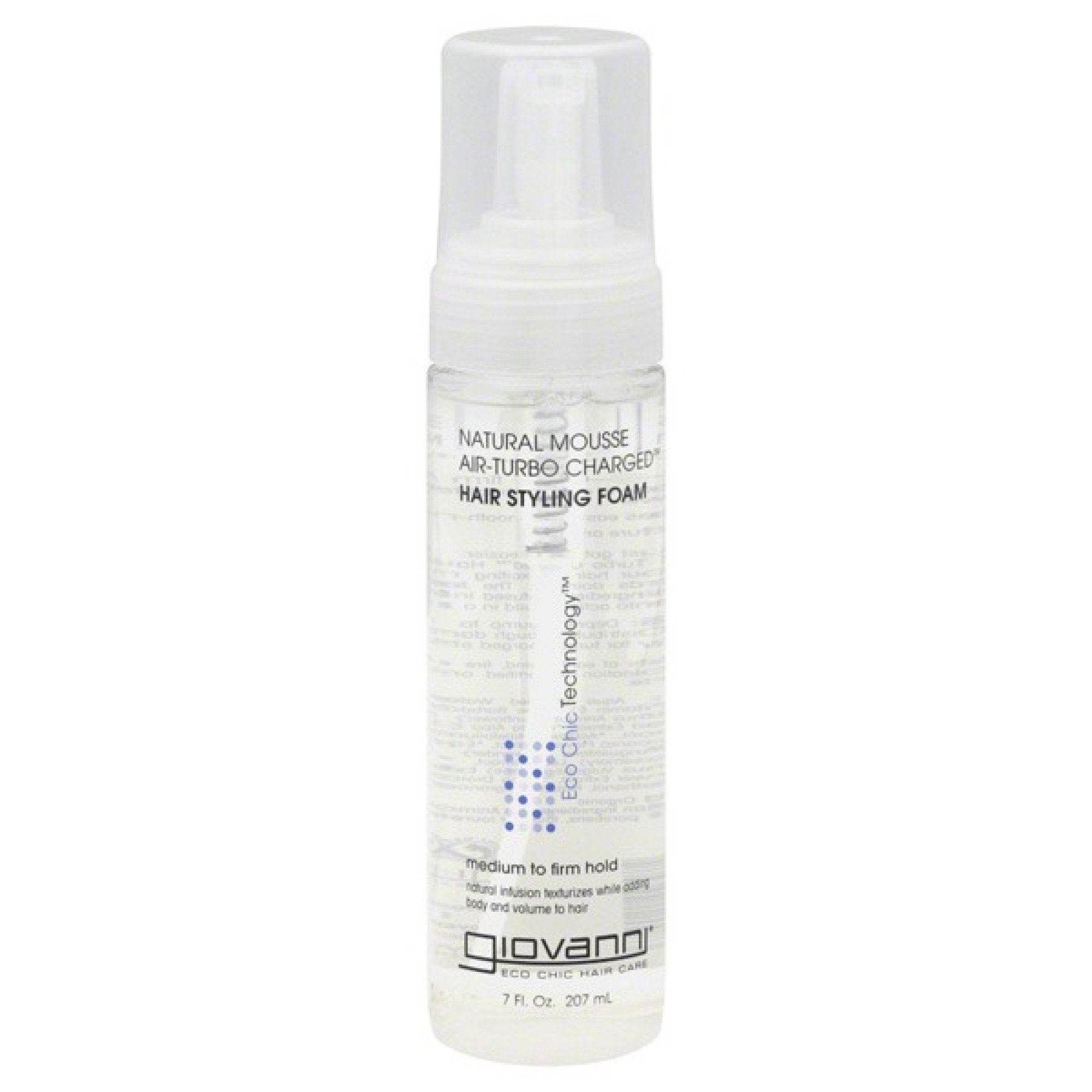 Giovanni Hair Mousse-Air Turbo-Charged 7 oz Liquid