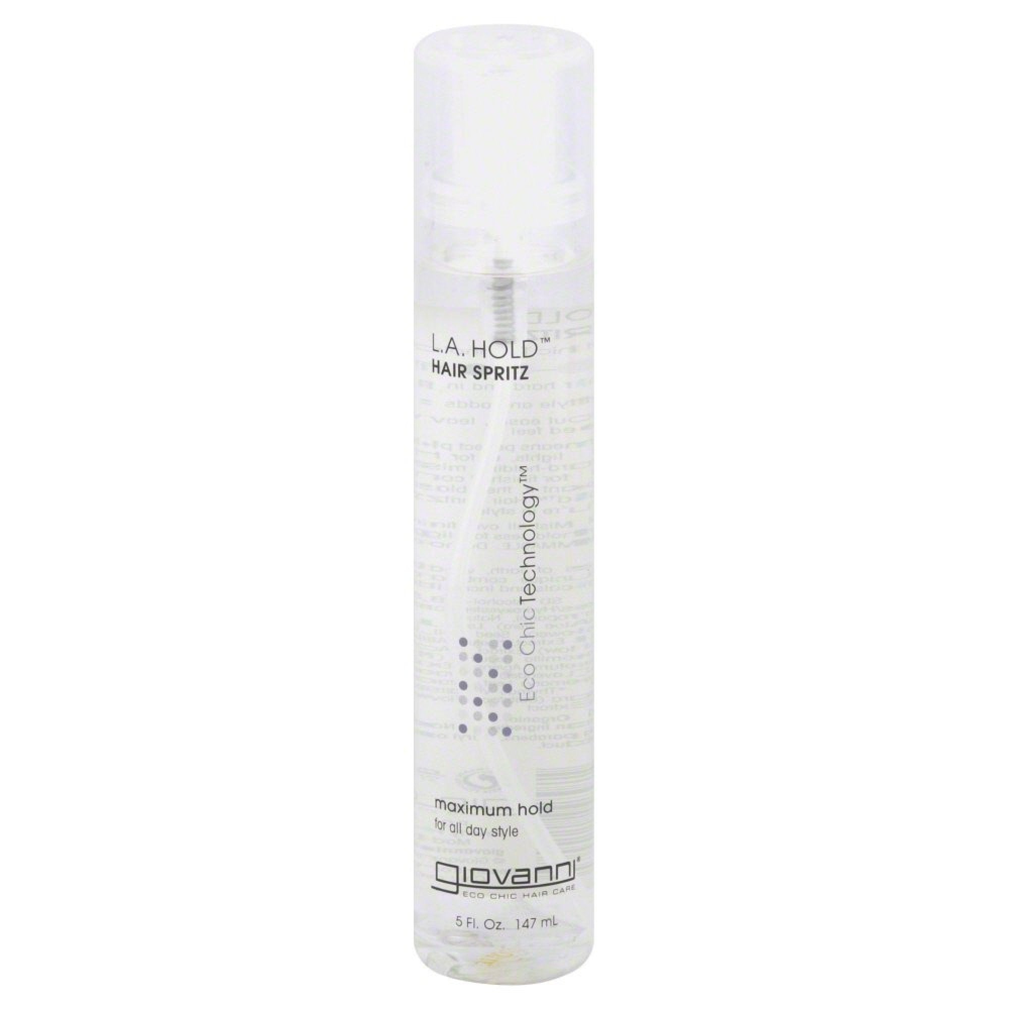 Giovanni Hair Spray-L.A. Hold Hair Spritz, Non-Aerosol Pump 5.1 oz Spray