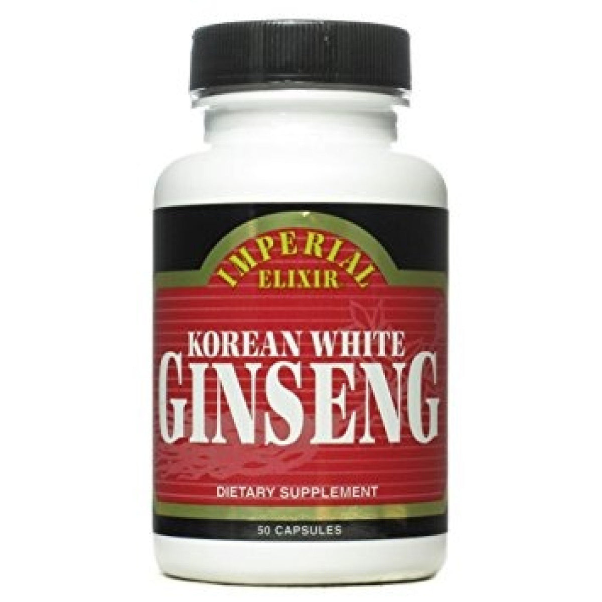 Imperial Elixir (Ginseng Company) Korean White Ginseng 50 Capsule