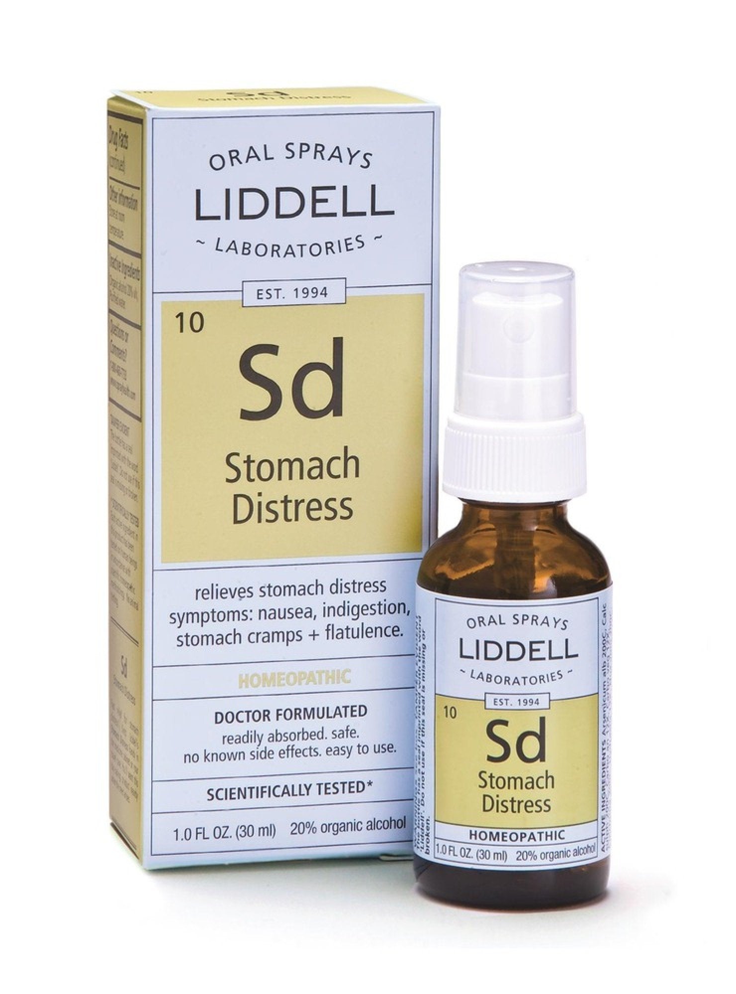 Liddell Homeopathic Stomach Distress 1 oz Liquid