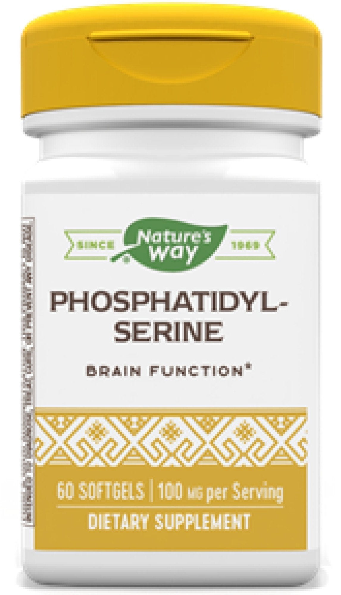 Nature&#39;s Way Phosphatidyl Serine 60 Softgel