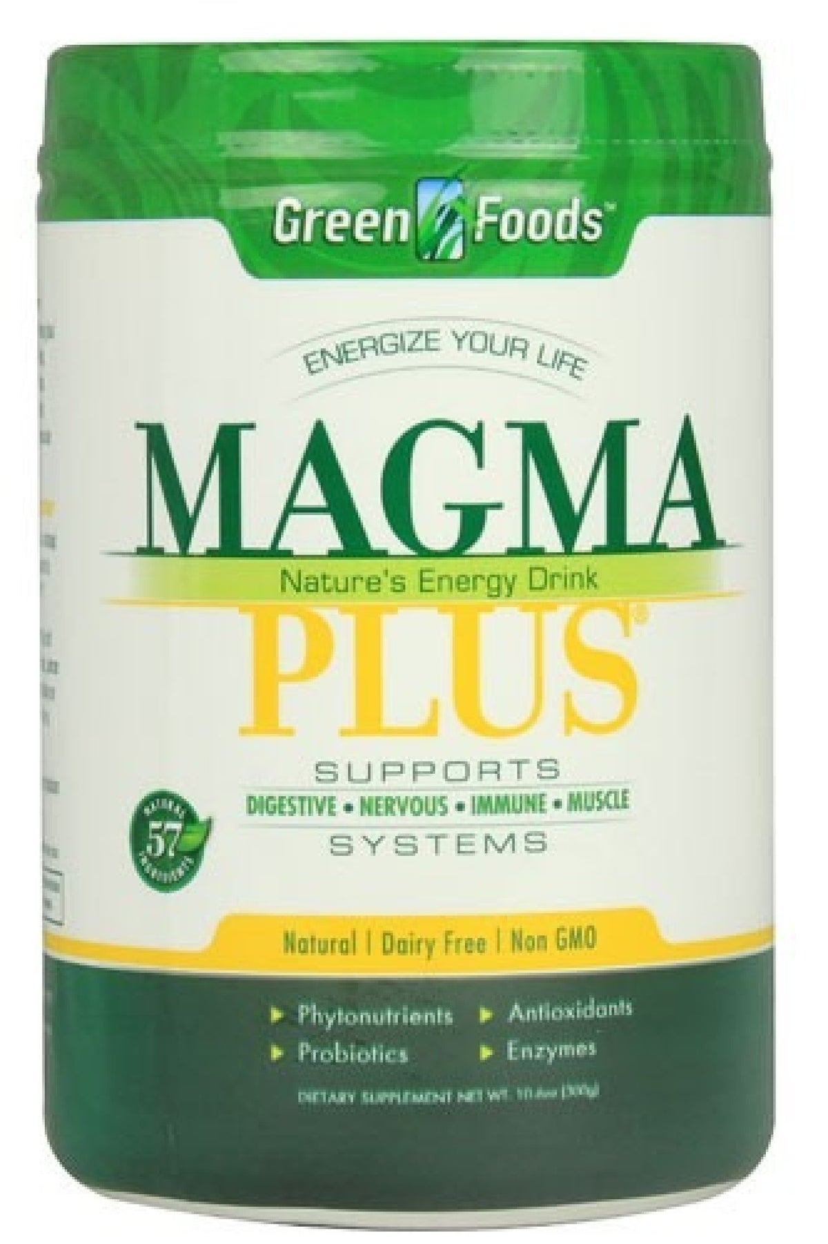 Green Foods Magma Plus 10.5 oz Powder
