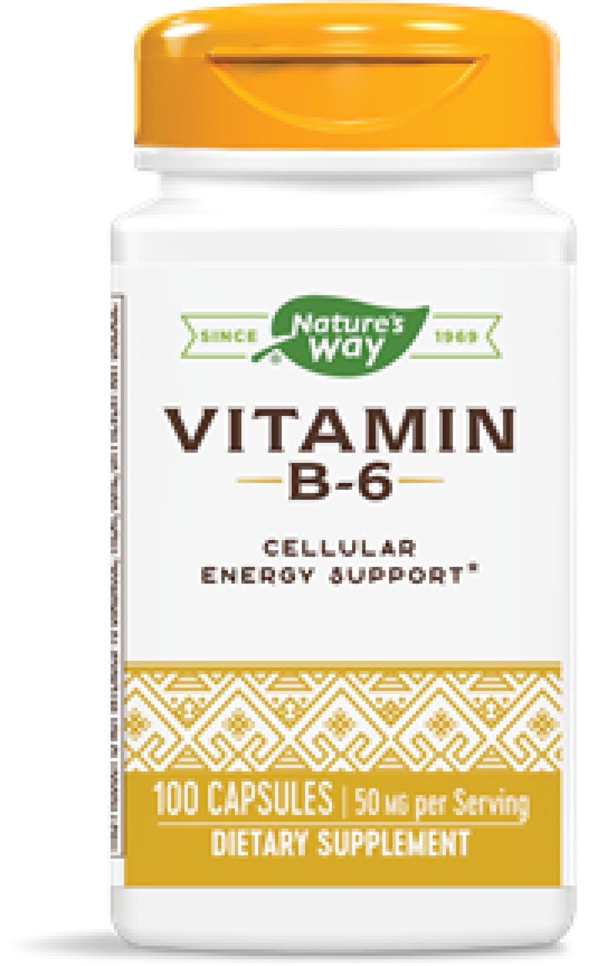 Nature&#39;s Way Vitamin B-60mg 100 Capsule