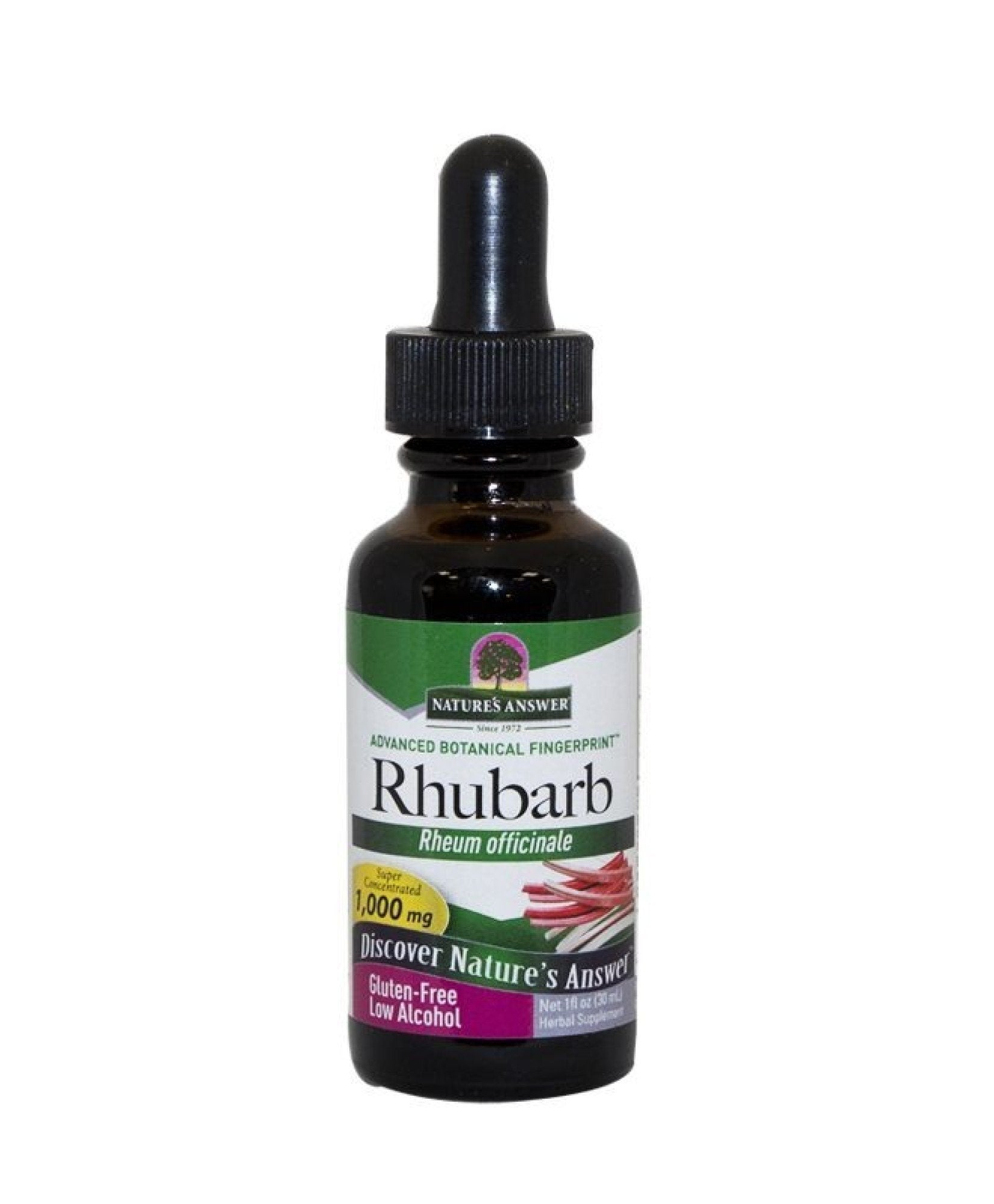 Nature's Answer Rhubarb Extract 1 oz Liquid