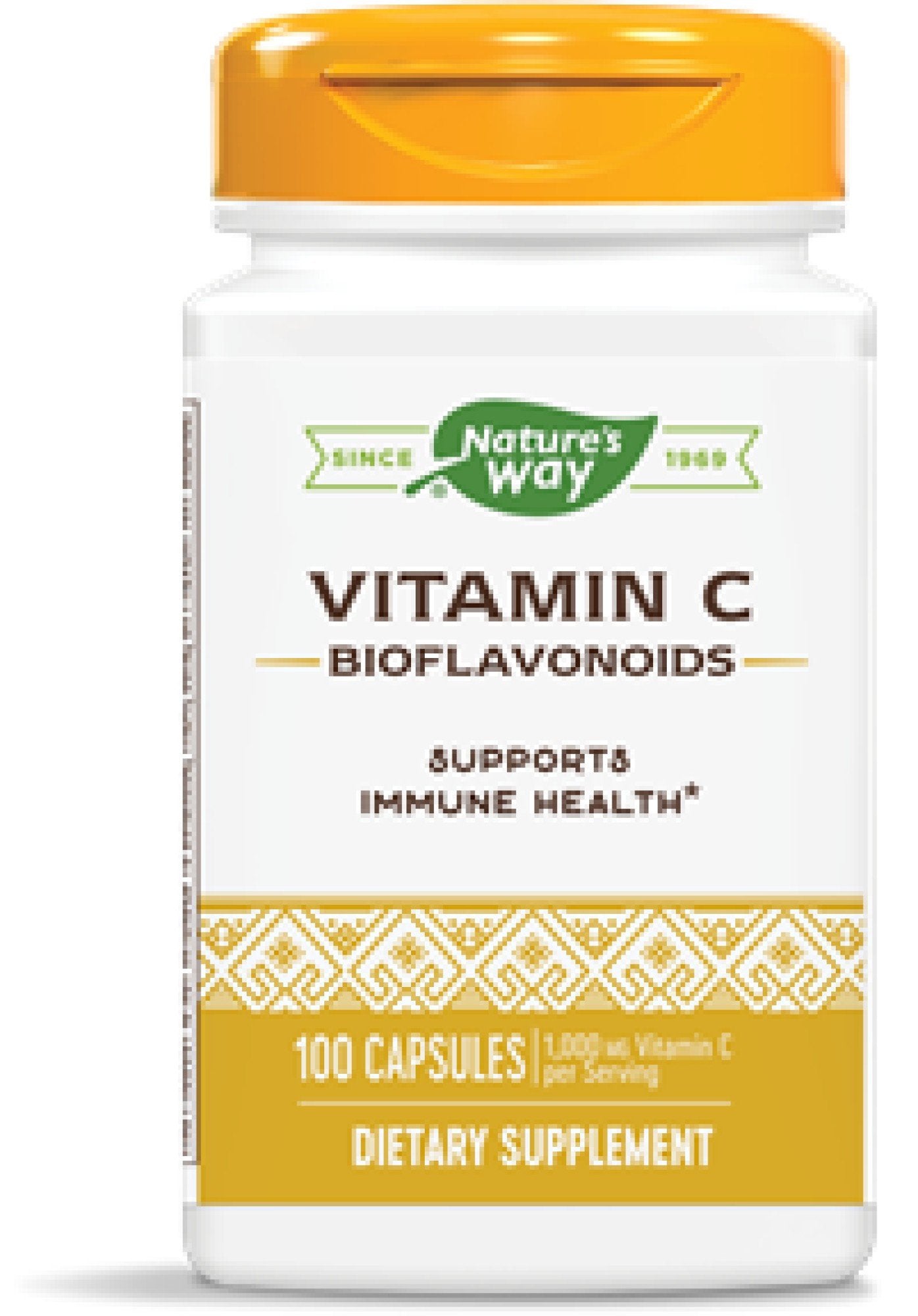 Nature's Way Vitamin C 500 With Bioflavonoids 100 Capsule