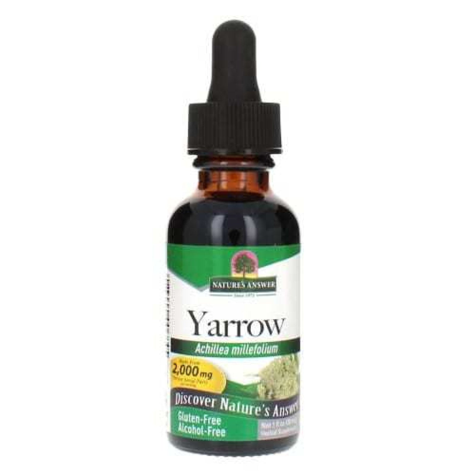 Nature's Answer Yarrow Flowers Extract No Alcohol 1 oz Liquid