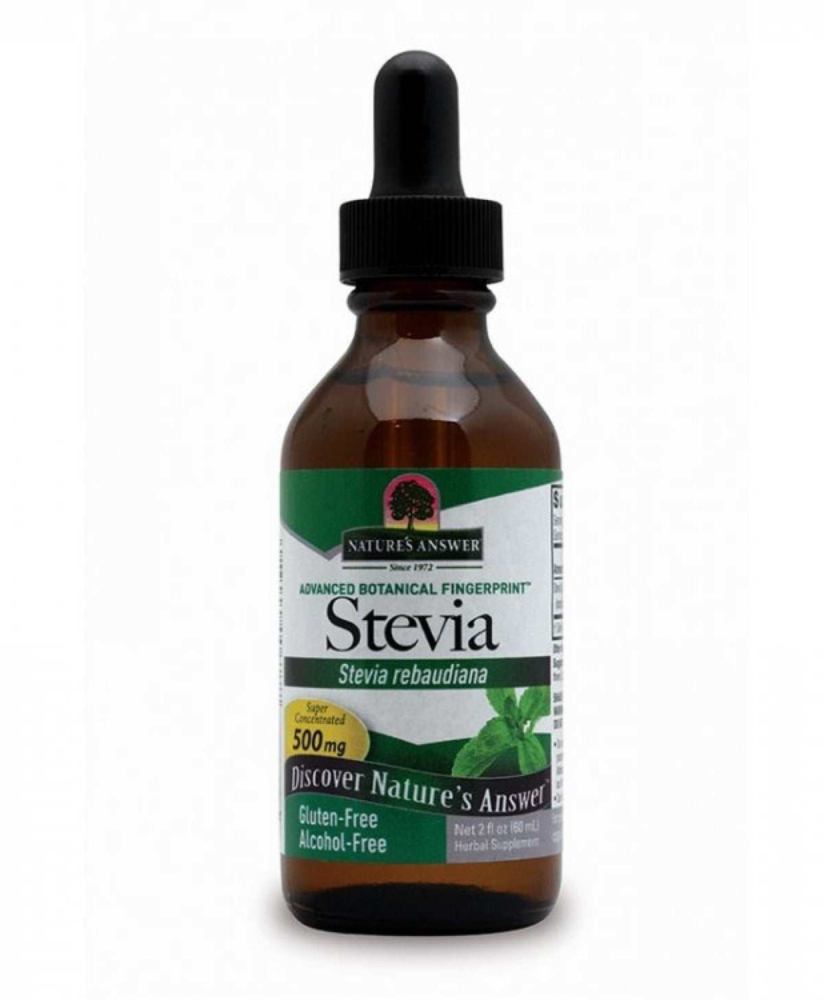 Nature&#39;s Answer Stevia Extract No Alcohol 2 oz Liquid