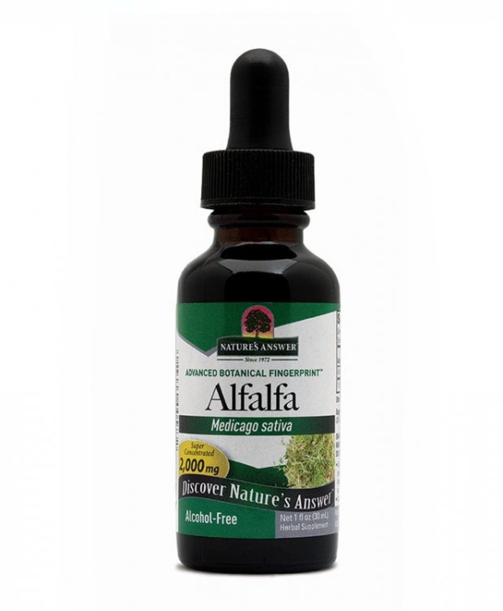 Nature's Answer Alfalfa Extract No Alcohol 1 oz Liquid