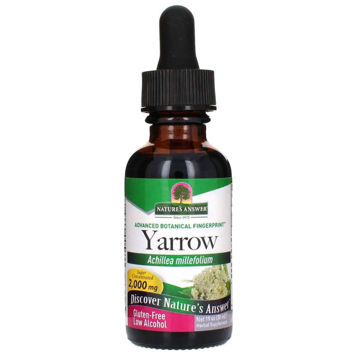 Nature&#39;s Answer Yarrow Flowers Extract 1 oz Liquid