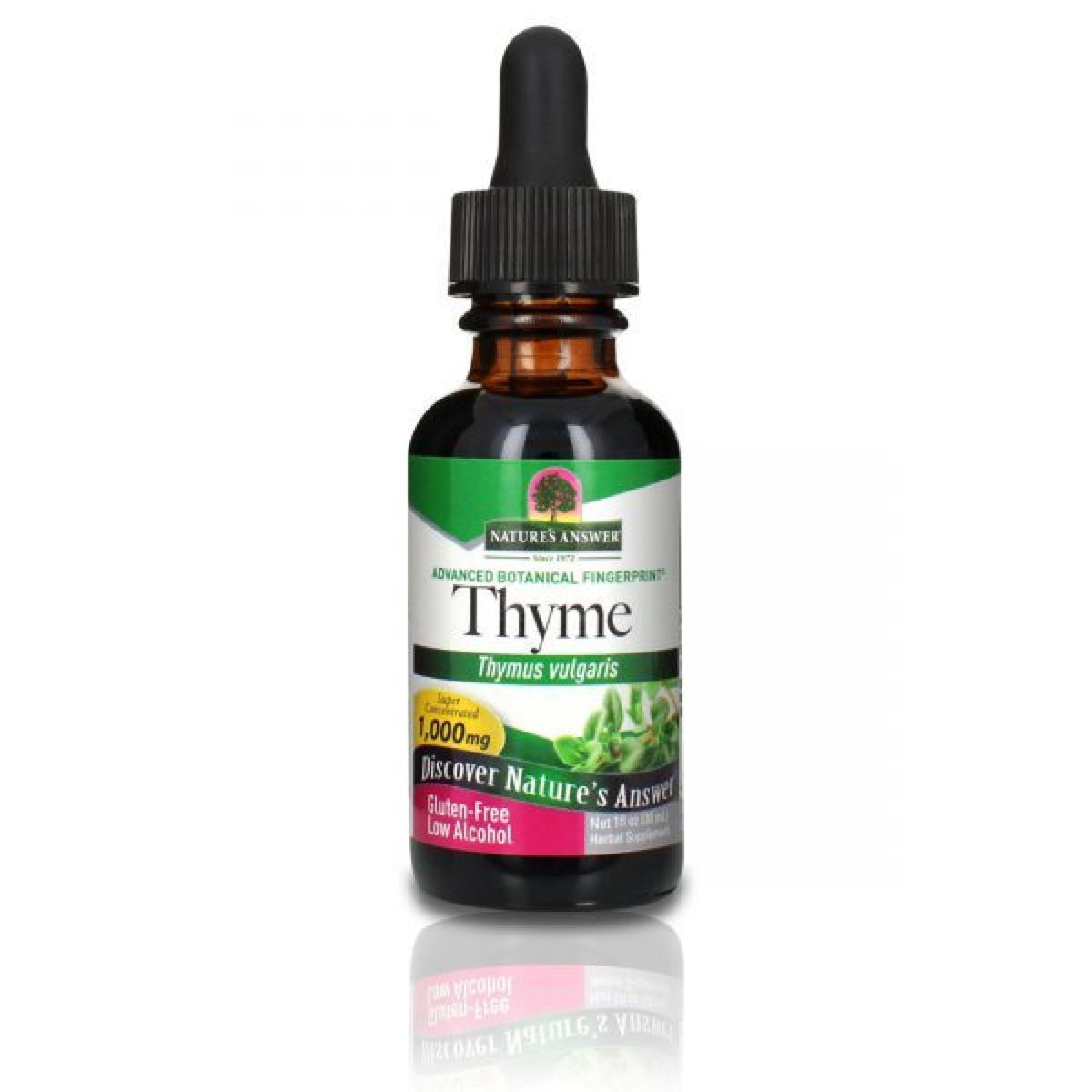 Nature&#39;s Answer Thyme Herb 1 oz Liquid