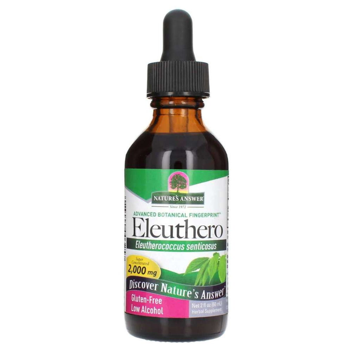 Nature&#39;s Answer Eleuthro (Siberian Ginseng) Extract 2 oz Liquid