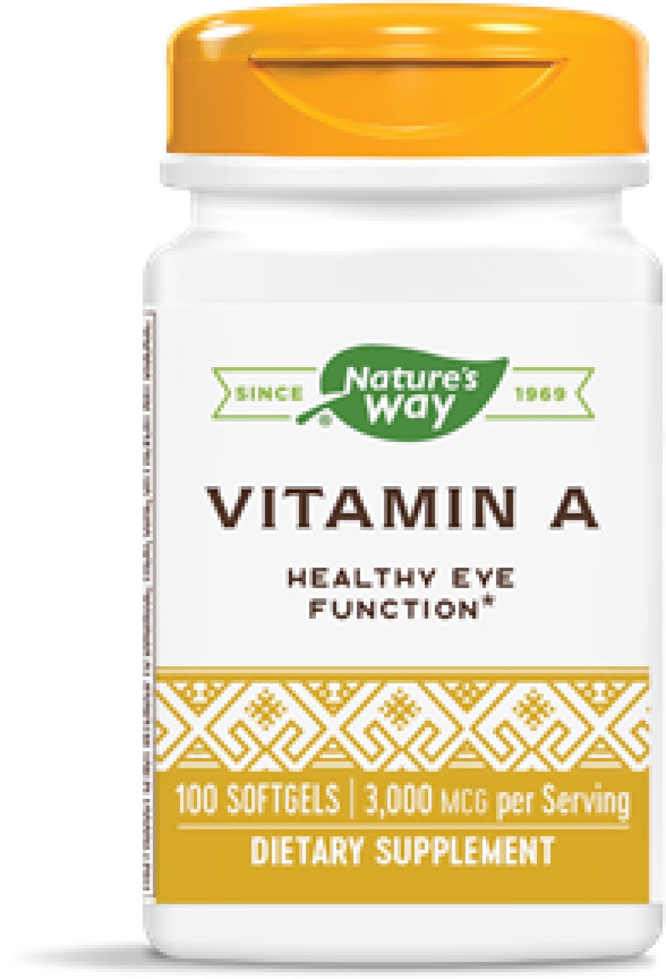 Nature's Way Vitamin A 10,000 IU 100 Softgel