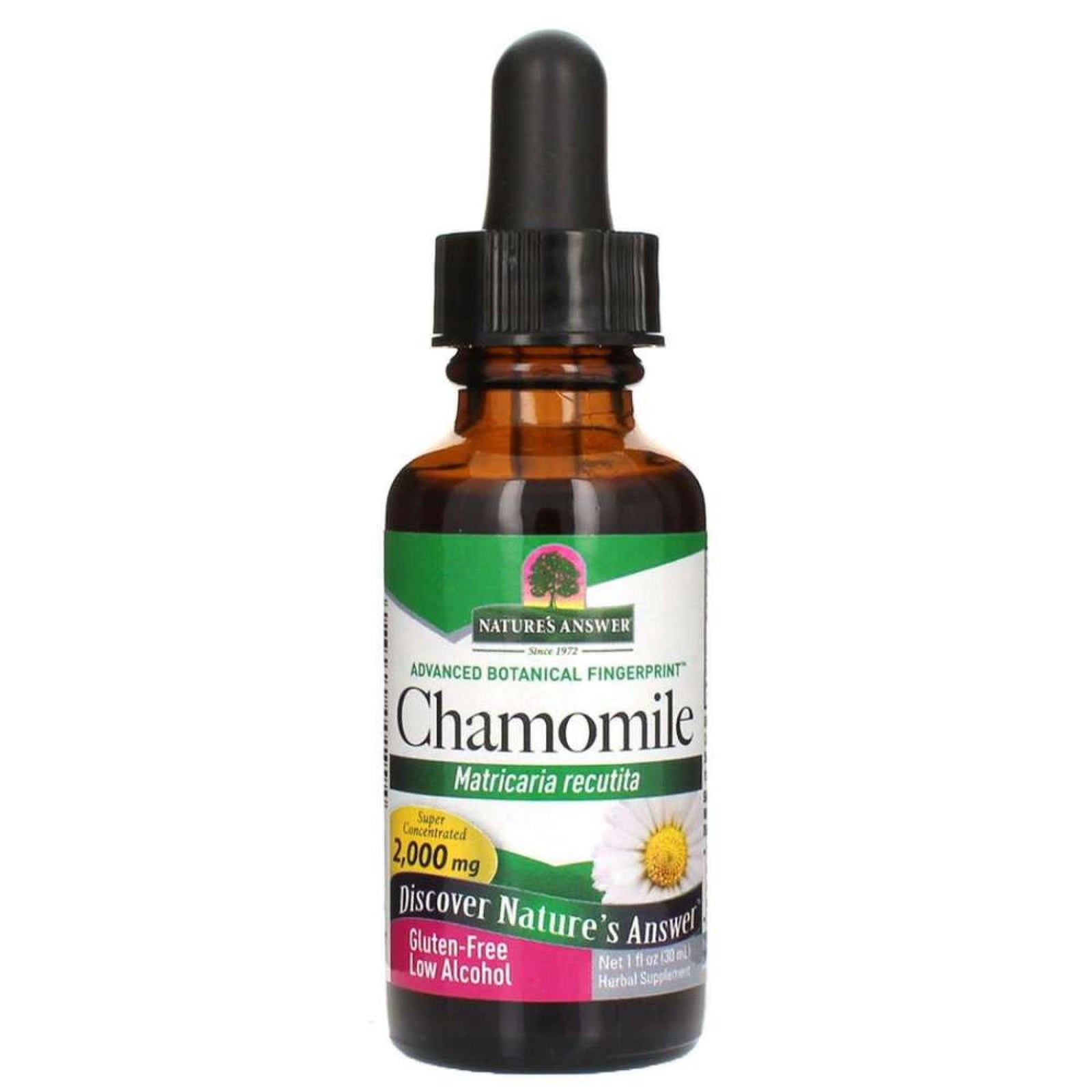 Nature's Answer Chamomile Flower Extract 1 oz Liquid