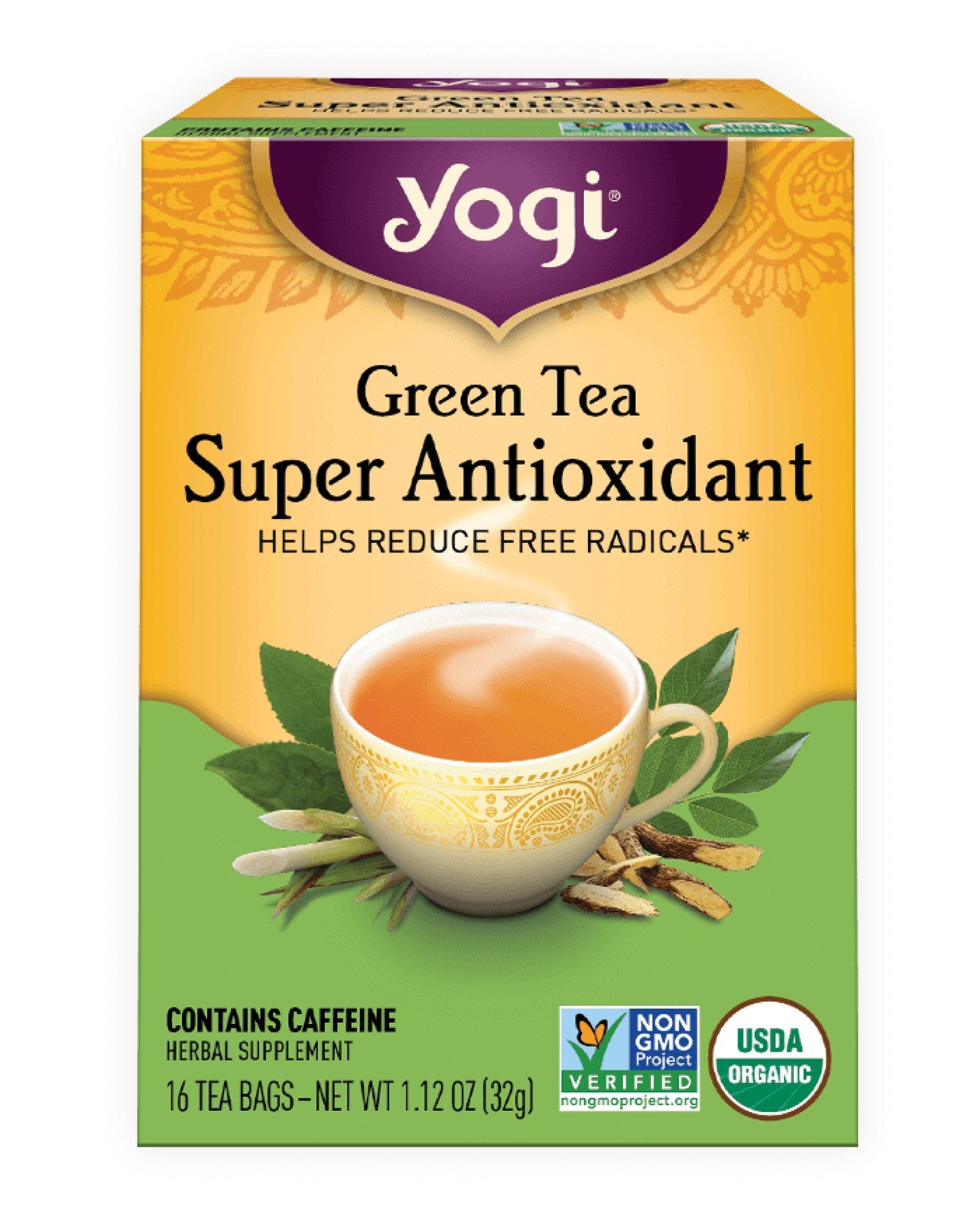 Yogi Teas Green Tea Super AntiOxidant 16 Bag