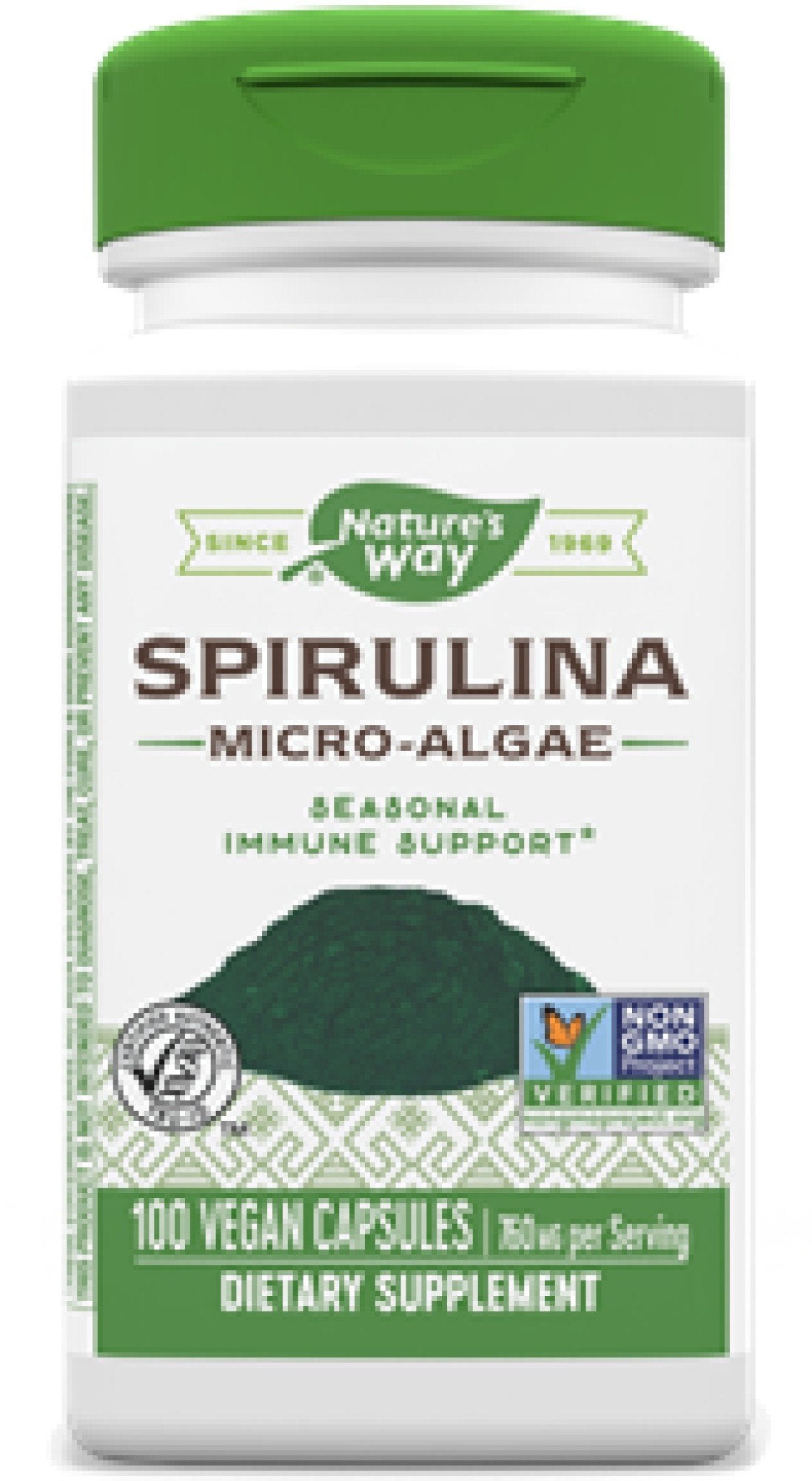 Nature's Way Spirulina 100 Capsule