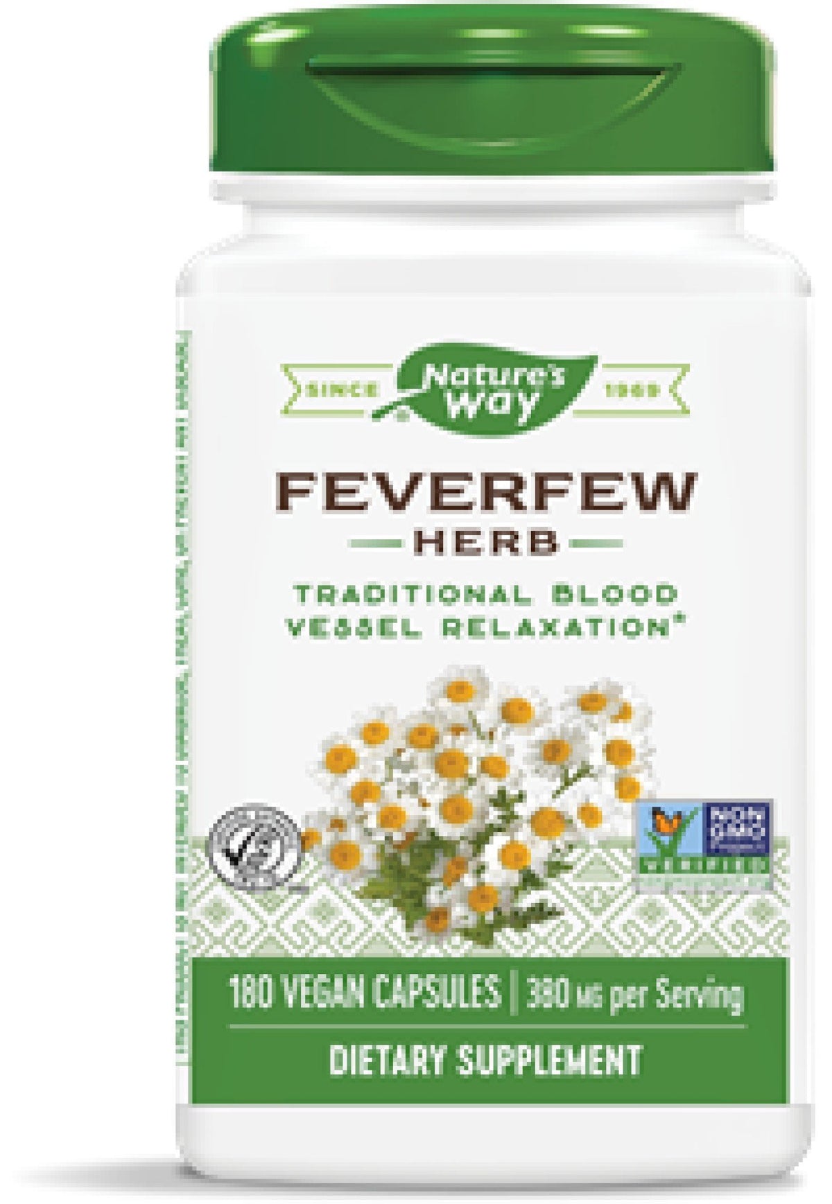 Nature&#39;s Way Feverfew Herb 180 VegCap