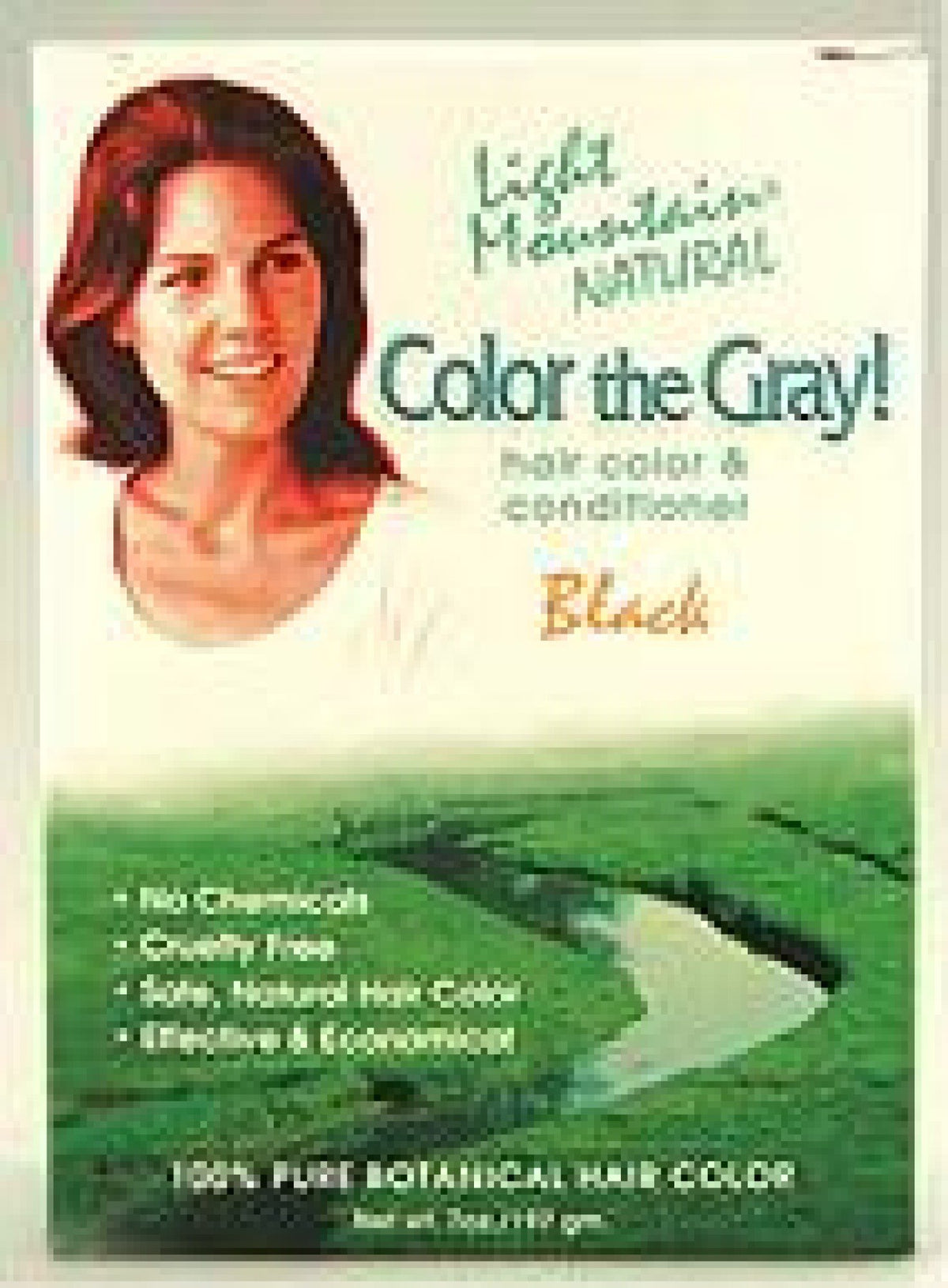 Light Mountain Color the Gray - Black 7 oz Powder