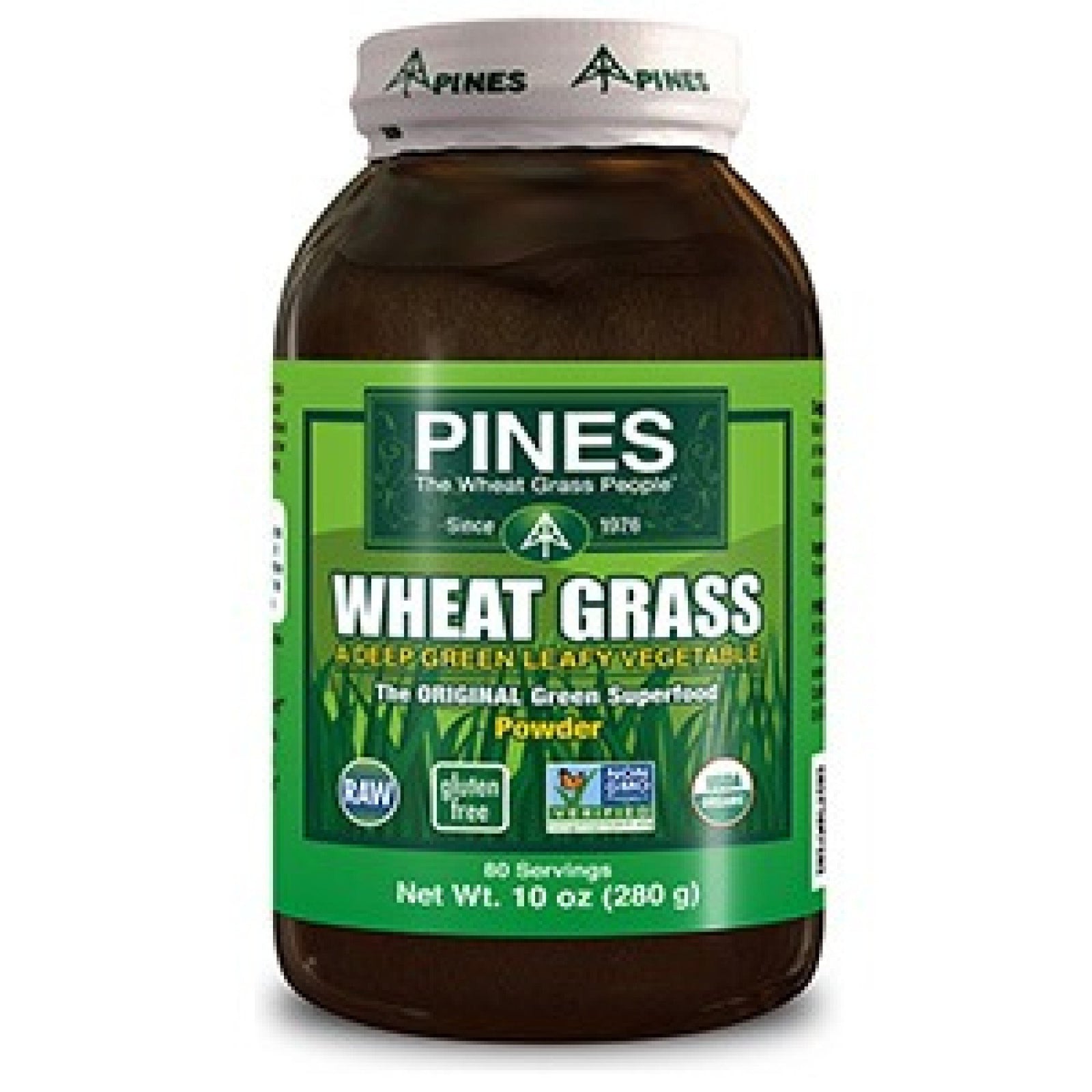 Pines Wheat Grass Powder 10 oz Powder