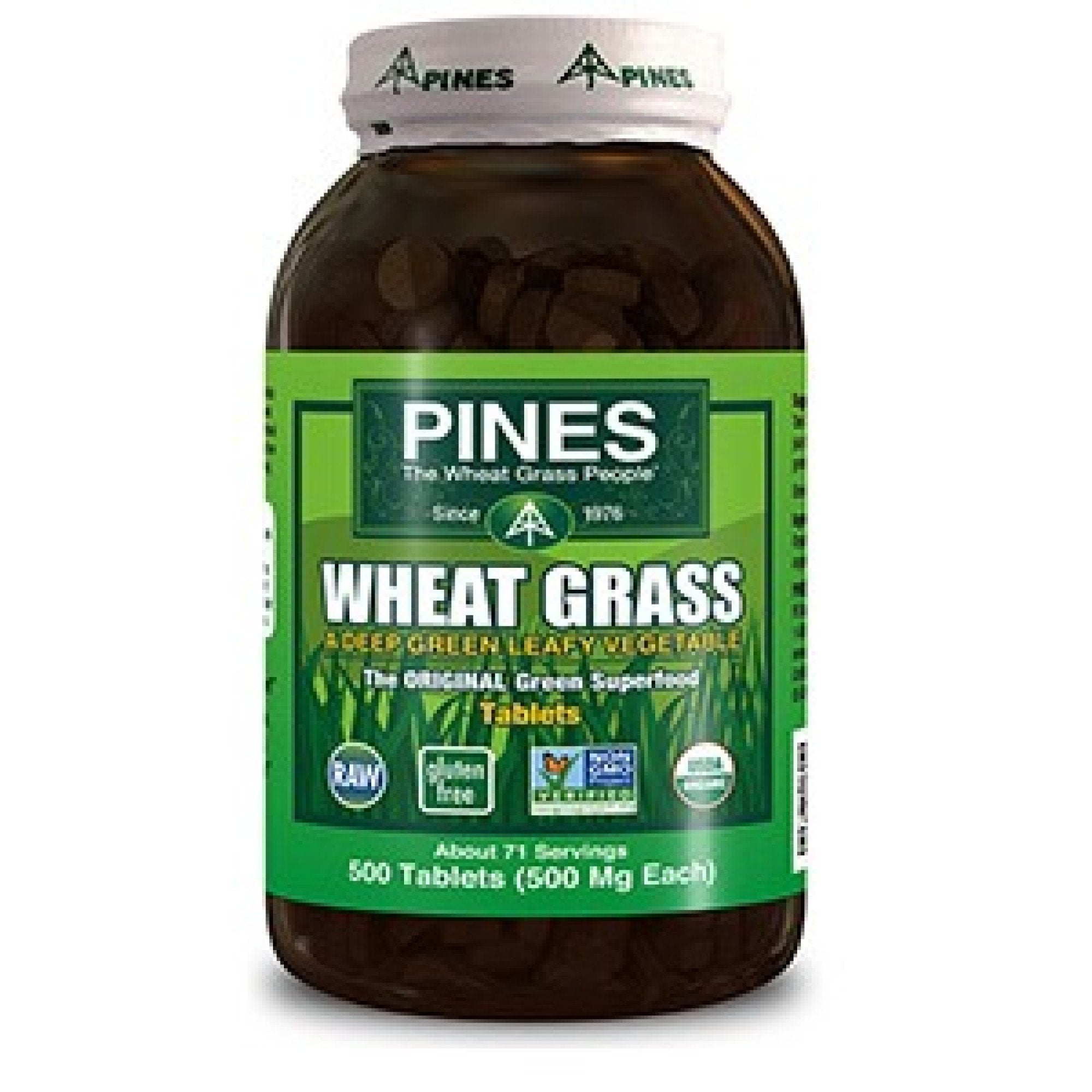 Pines Wheat Grass 500mg 500 Tablet