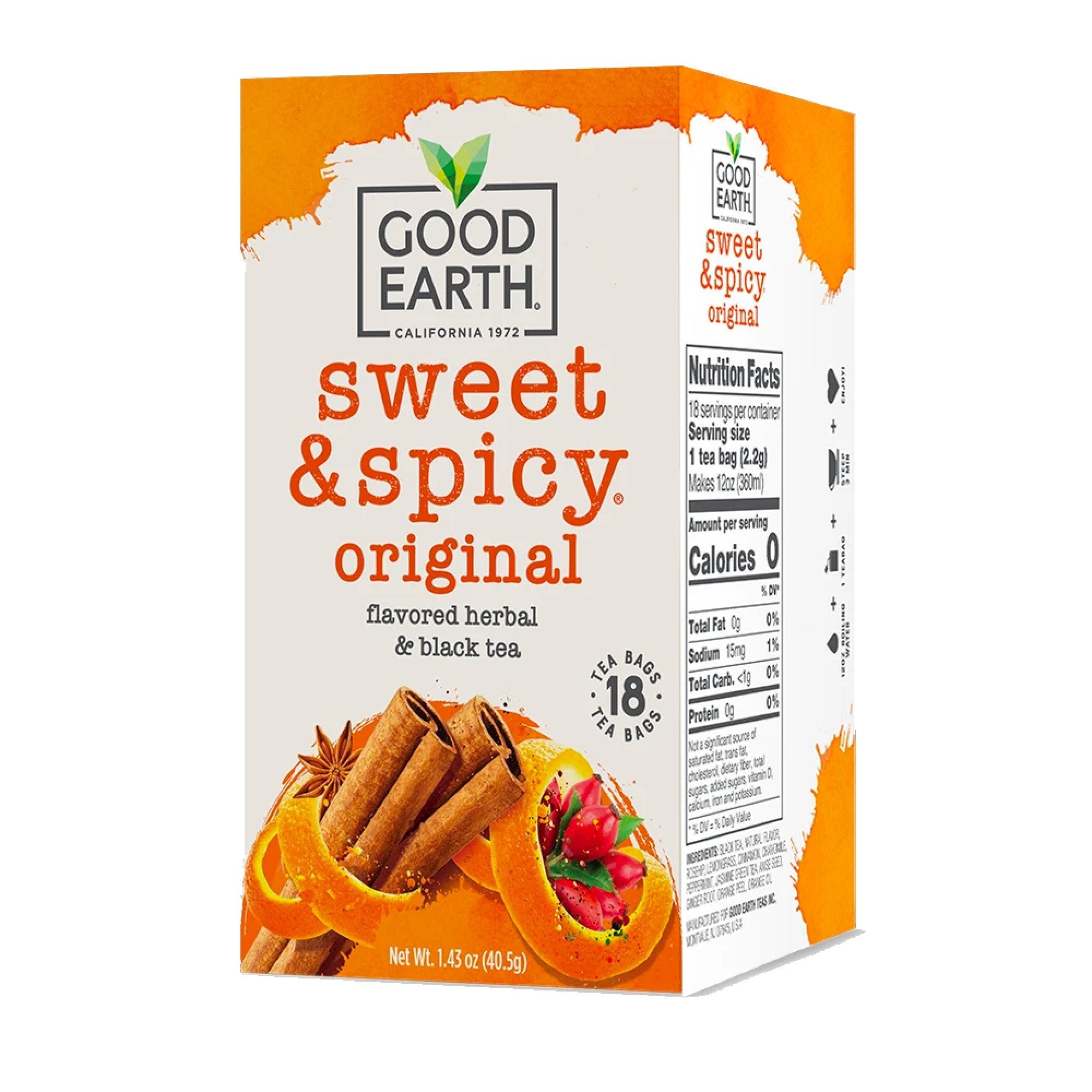 Good Earth Teas Sweet & Spicy Original Tea 18 Bag