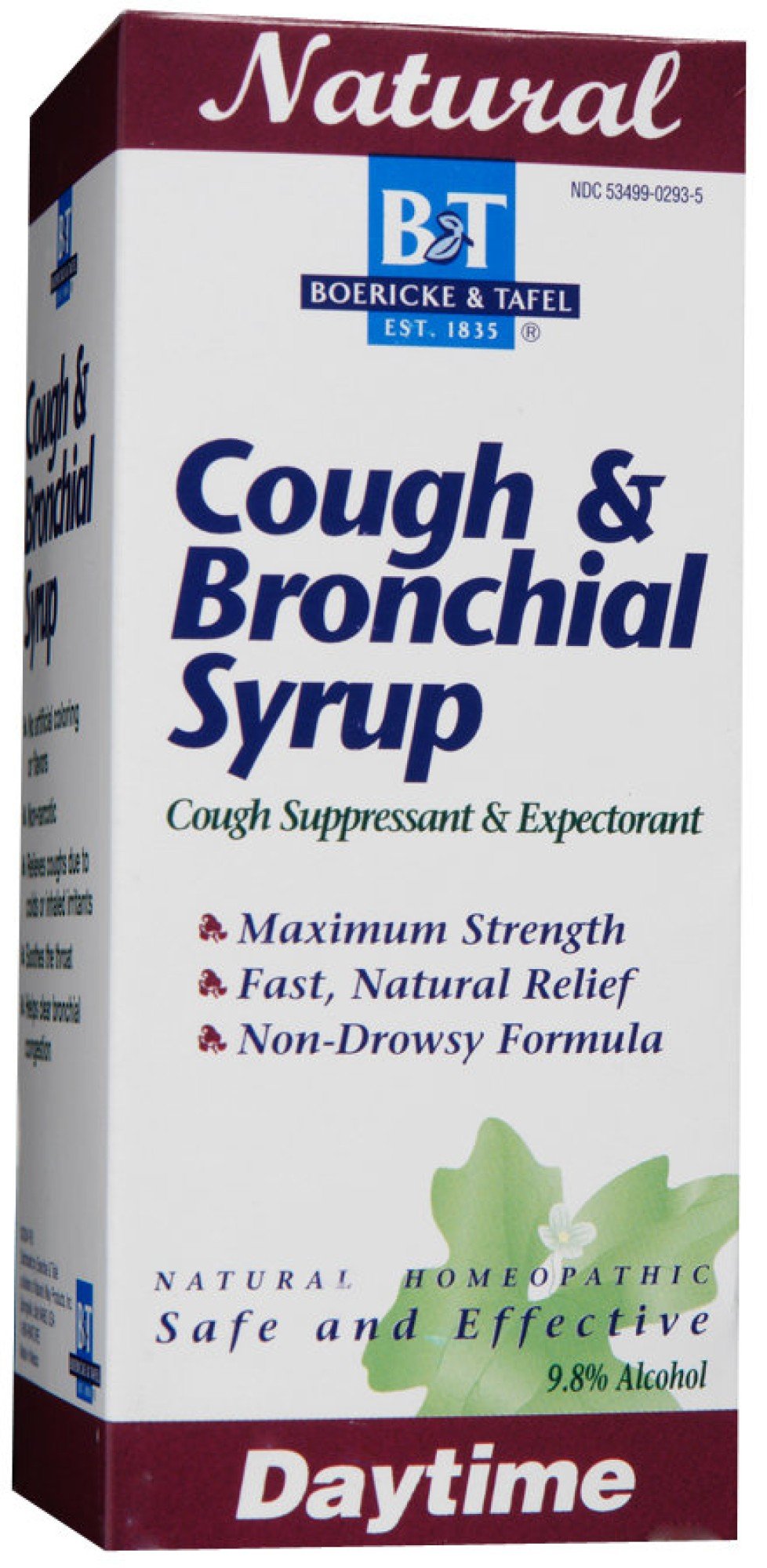 Boericke & Tafel Cough & Bronchial Syrup 8 oz Liquid