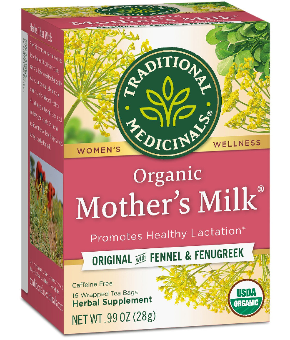 Traditional Medicinals Women&#39;s Tea-Mothers Milk 16 Bag