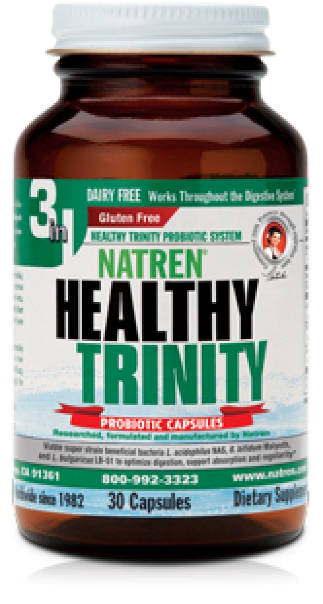 Natren Healthy Trinity 30 Capsule