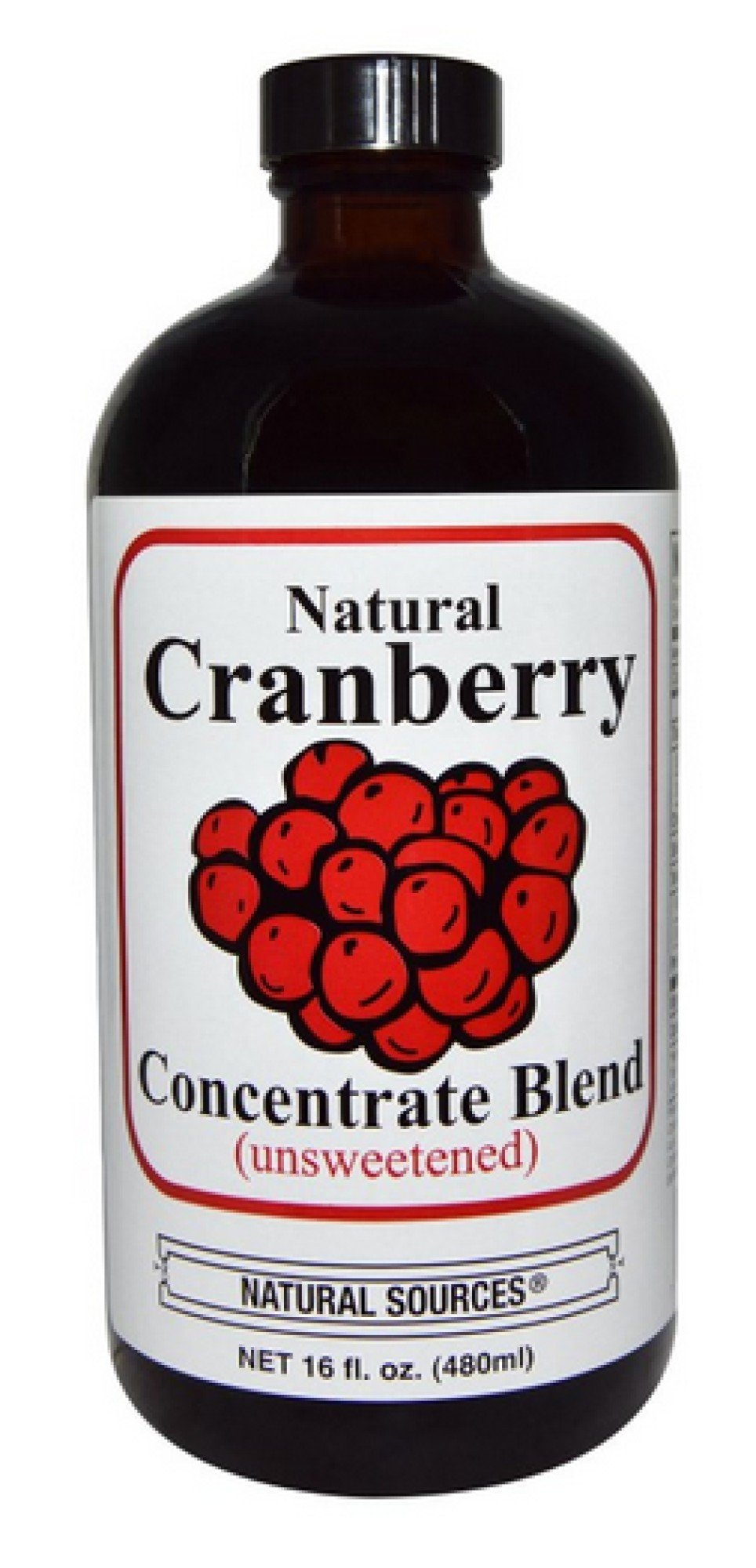 Natural Sources, Inc. Cranberry Concentrate Blend (Unsweetened) 16 oz Liquid