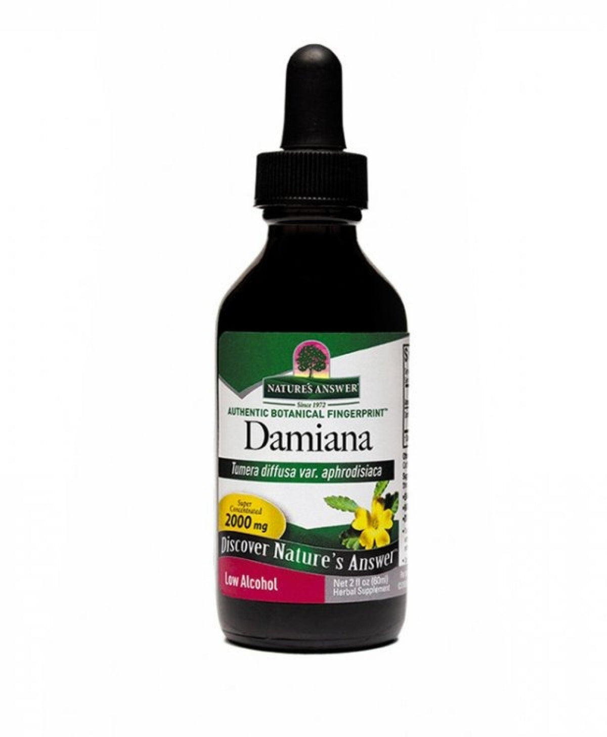 Nature's Answer Damiana Leaf Extract 2 oz Liquid
