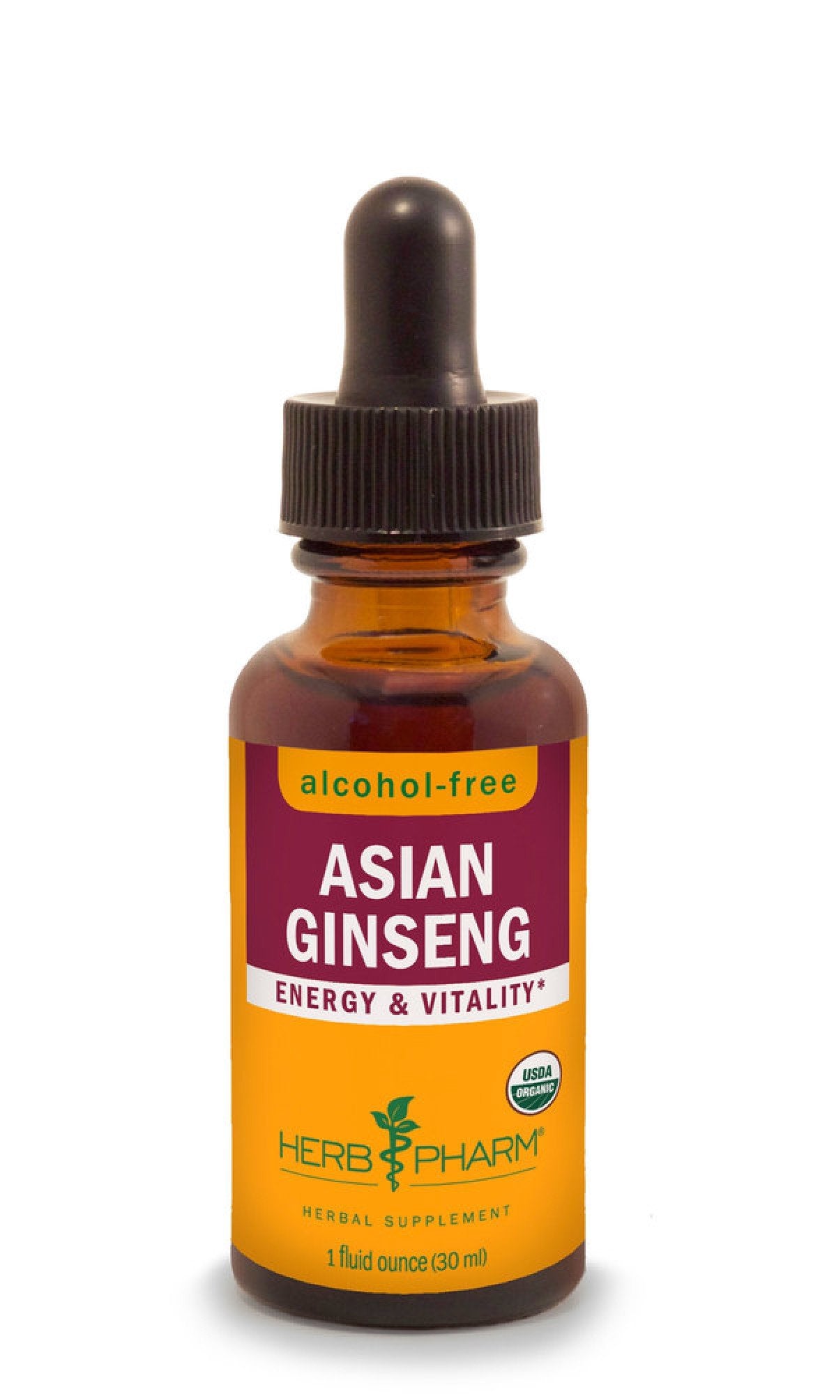 Herb Pharm Asian Ginseng Glycerite 1 oz Liquid