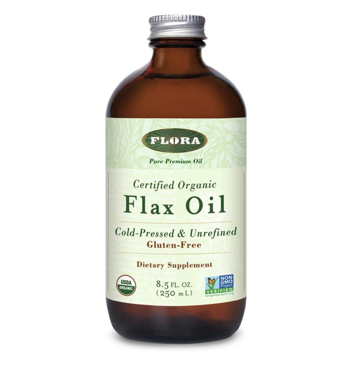 Flora Inc Flax Oil-Organic 8.5 oz Liquid