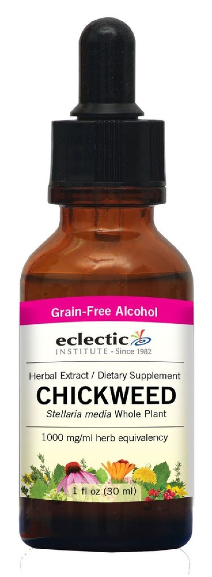 Eclectic Herb Chickweed Extract 1 oz Liquid