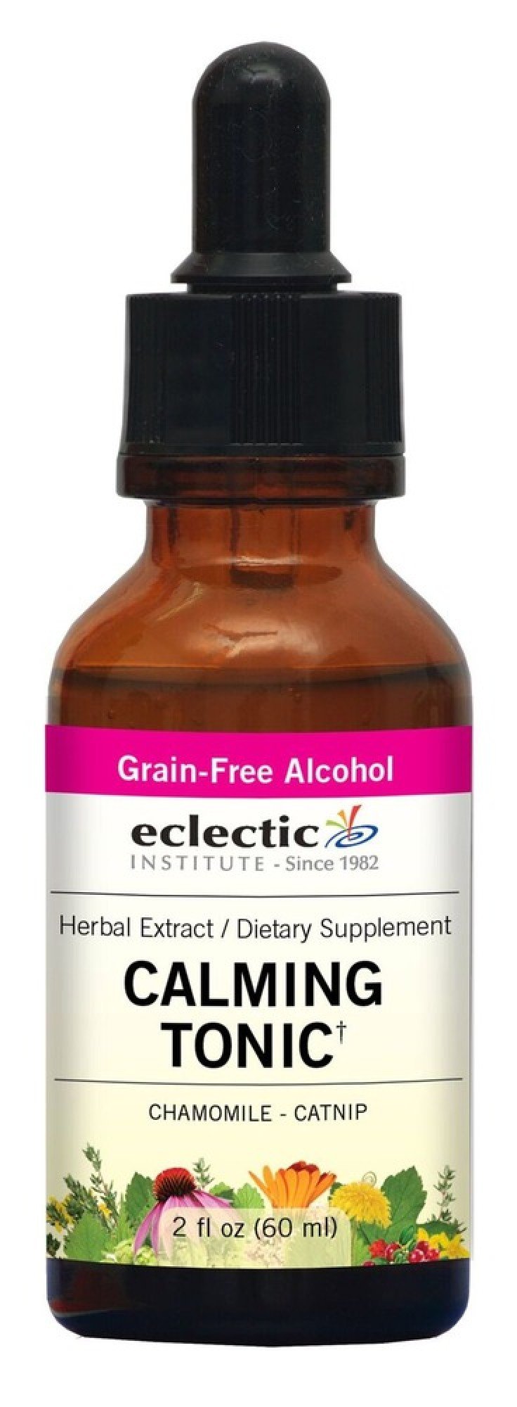 Eclectic Herb Calming Tonic (formerly Chamomile - Catnip) Extract 2 oz Liquid