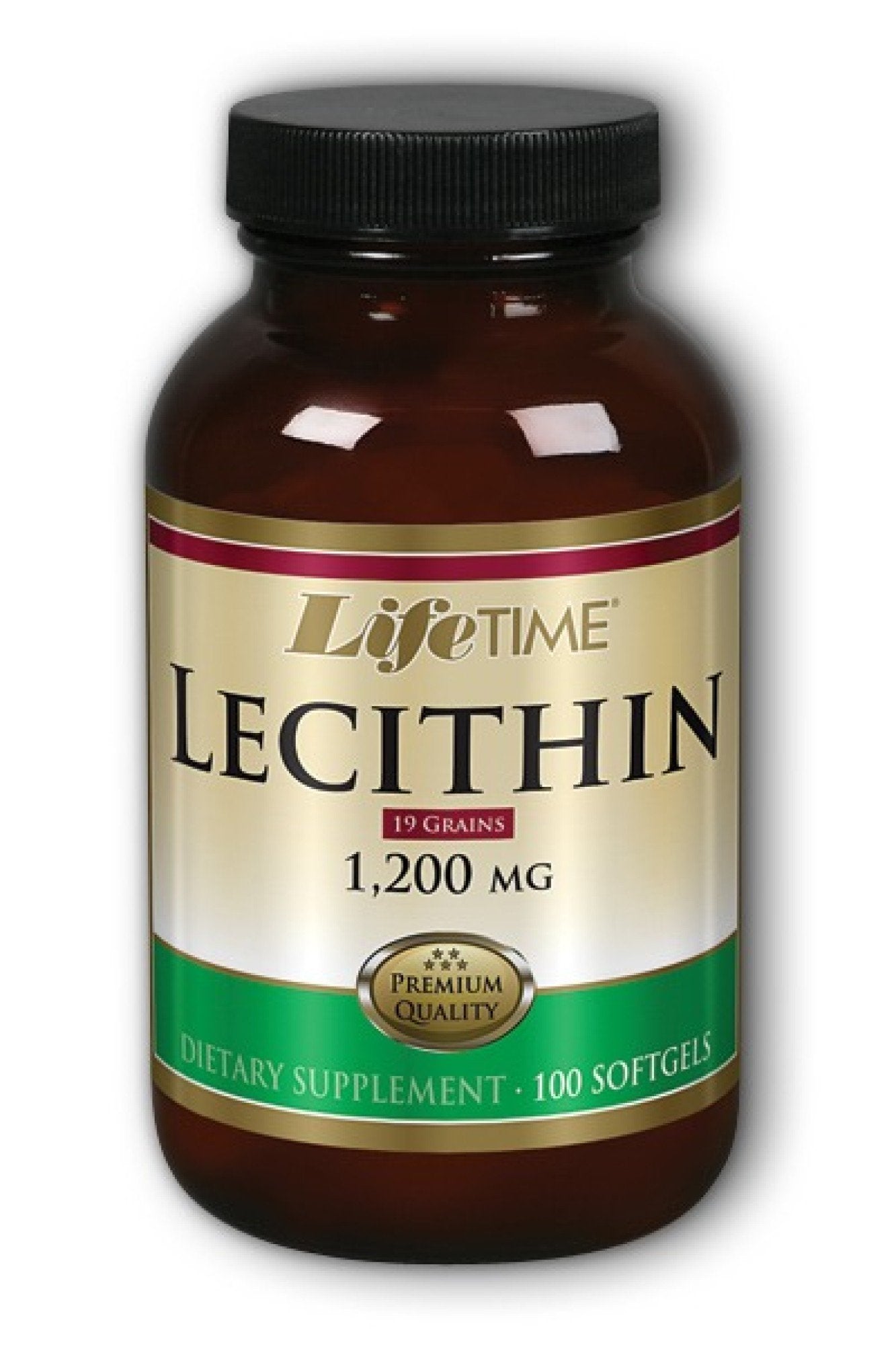 LifeTime Lecithin 19 Grains 100 Softgel