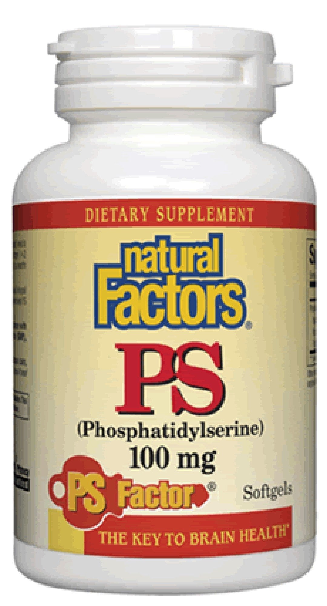 Natural Factors Phosphatidylserine 100mg 30 Softgel