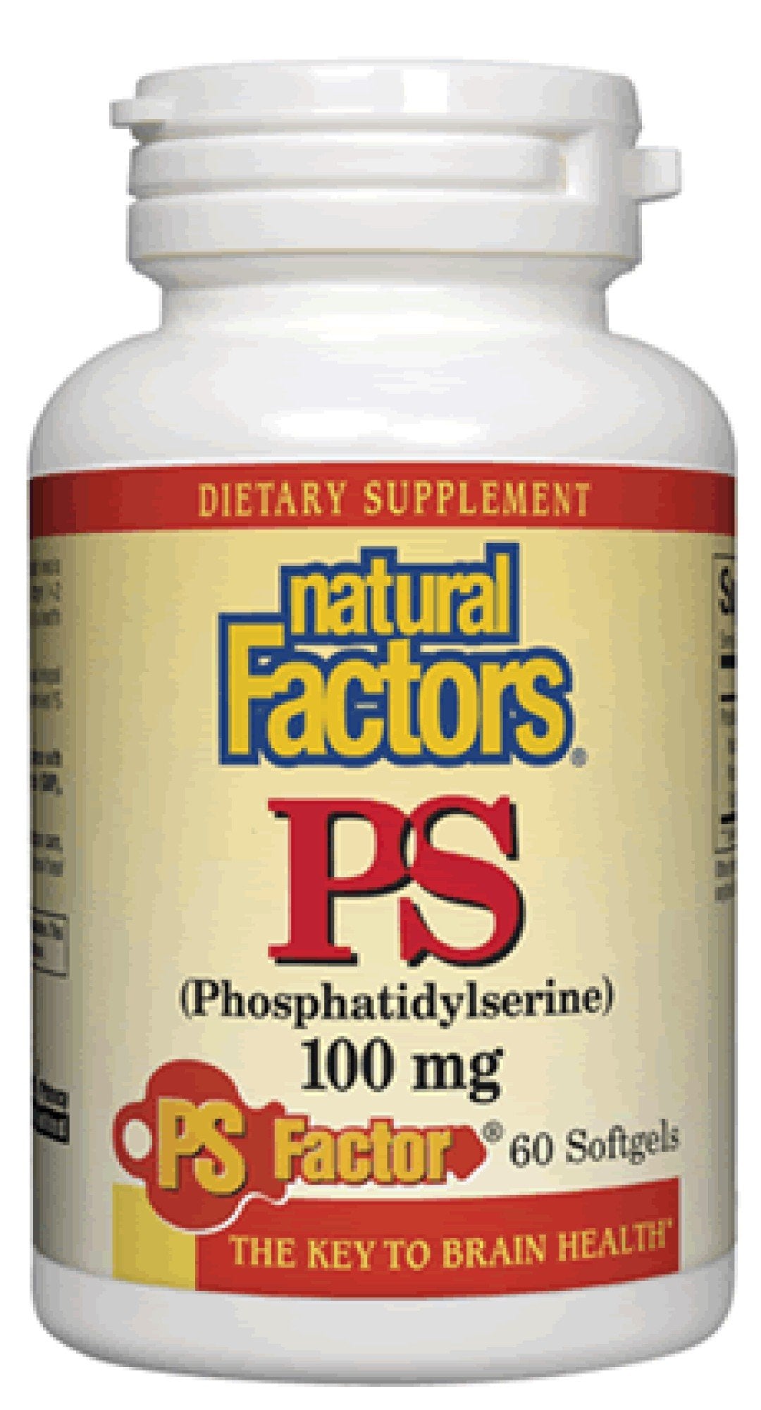 Natural Factors PhosphatidylSerine 100mg 60 Softgel