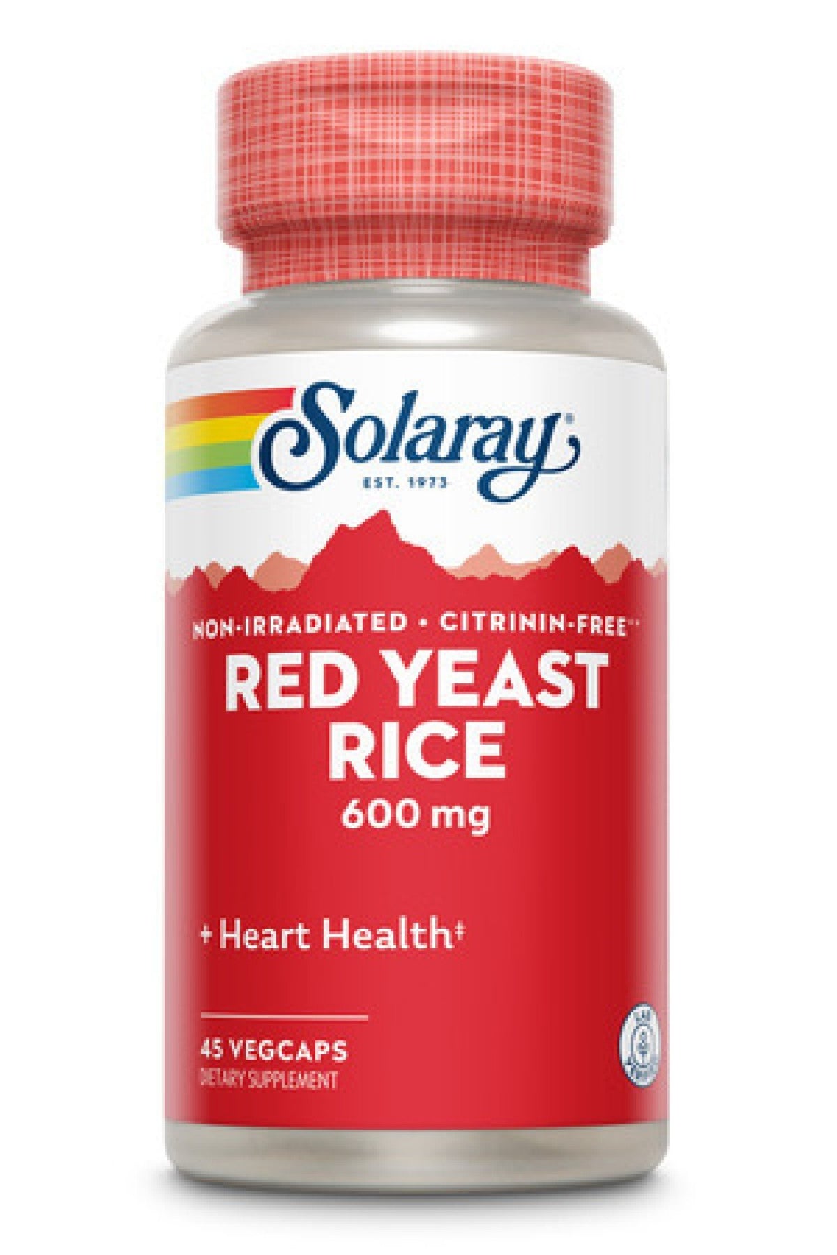 Solaray Red Yeast Rice 600mg 45 Capsule