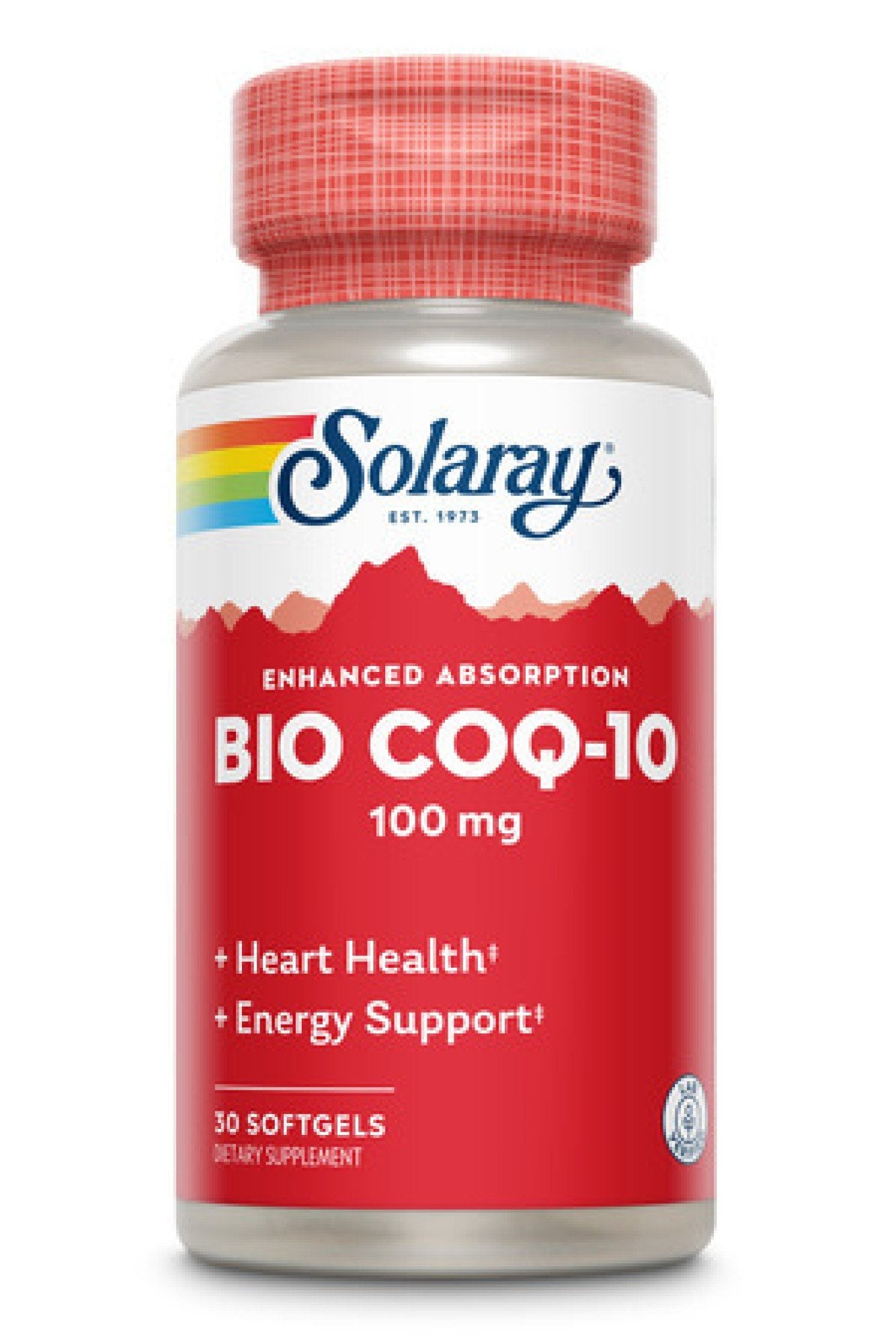 Solaray Bio CoQ-10 100mg 30 Softgel