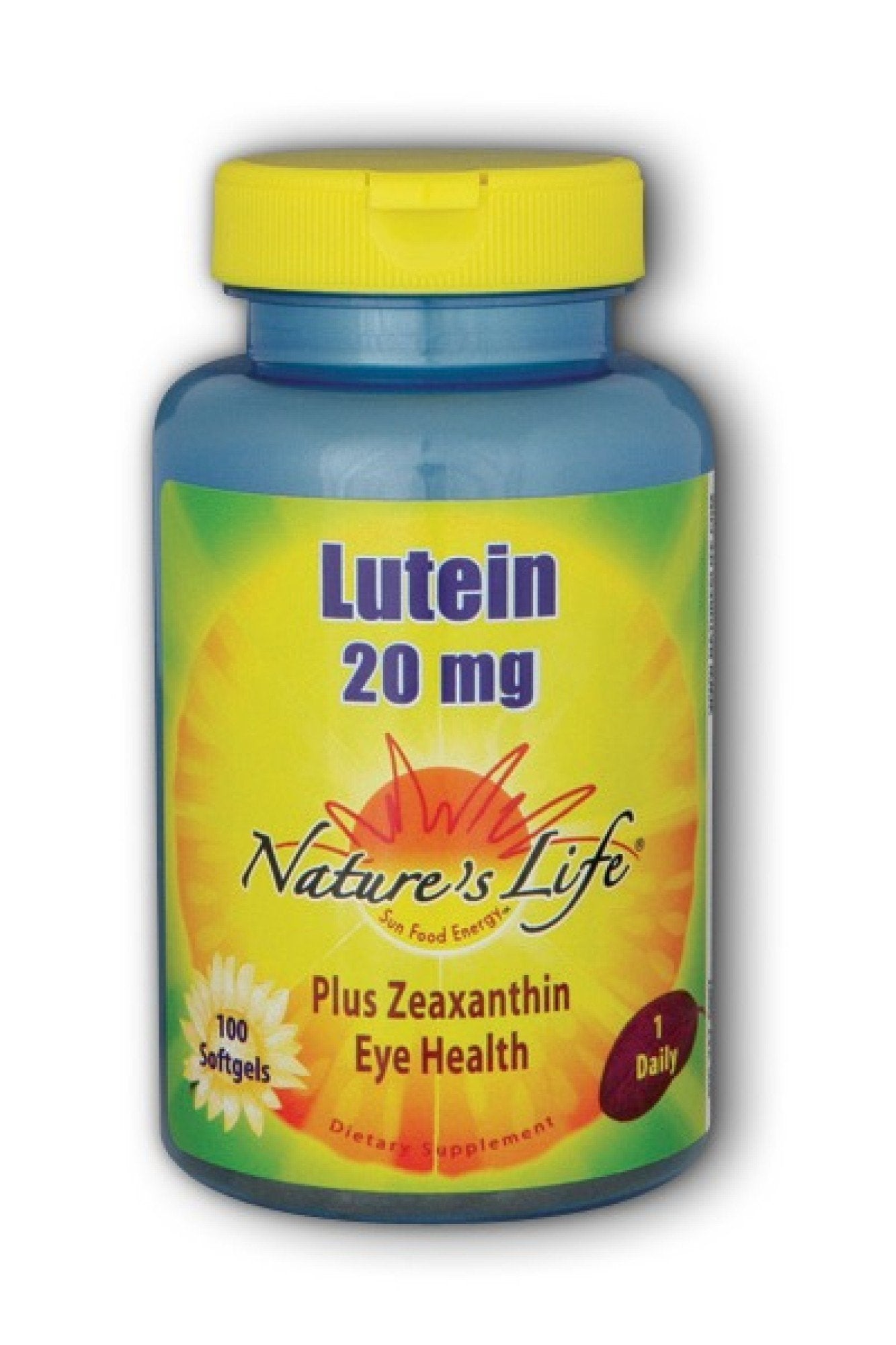 Natures Life Lutein 20mg 100 Softgel