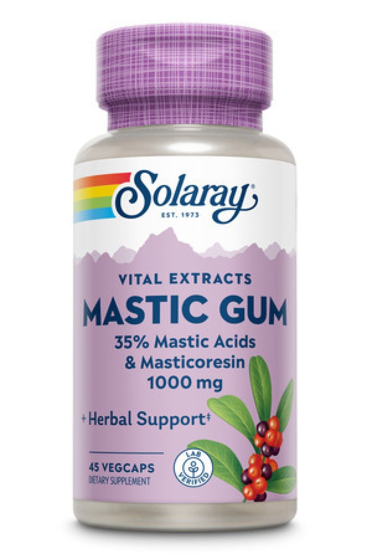 Solaray Mastic Gum 45 Capsule