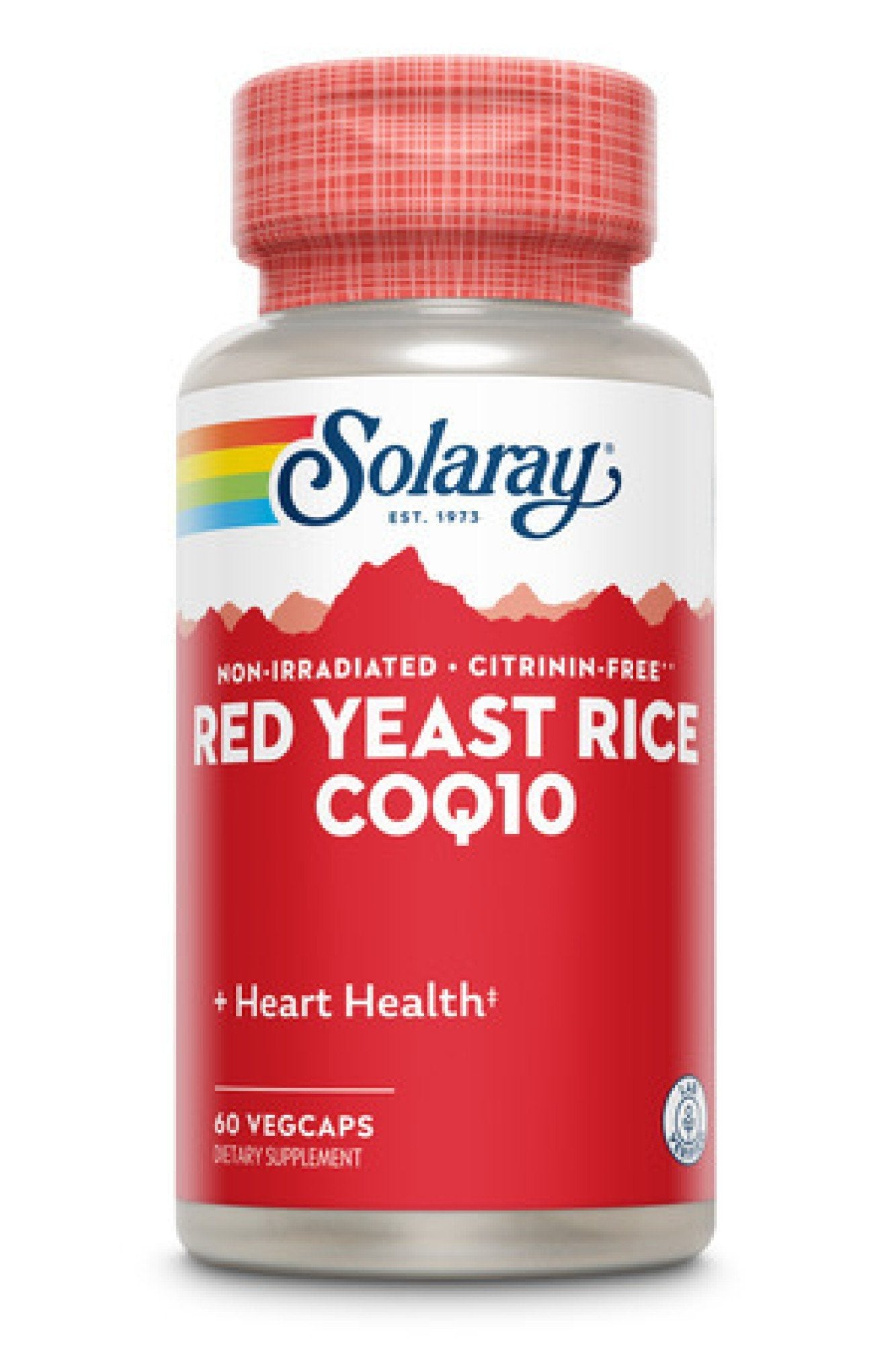 Solaray Red Yeast Rice Plus CoQ-10 60 Capsule