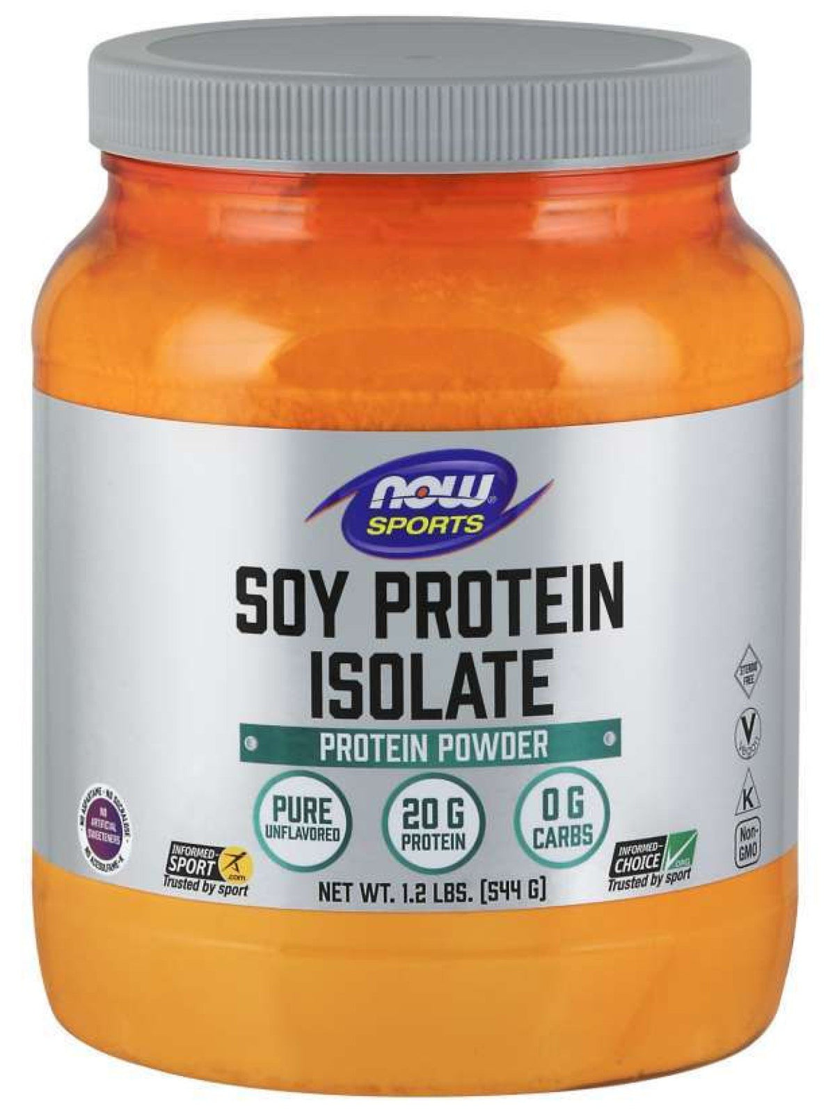 Now Foods Soy Protein Isolate 1.2 lbs Powder