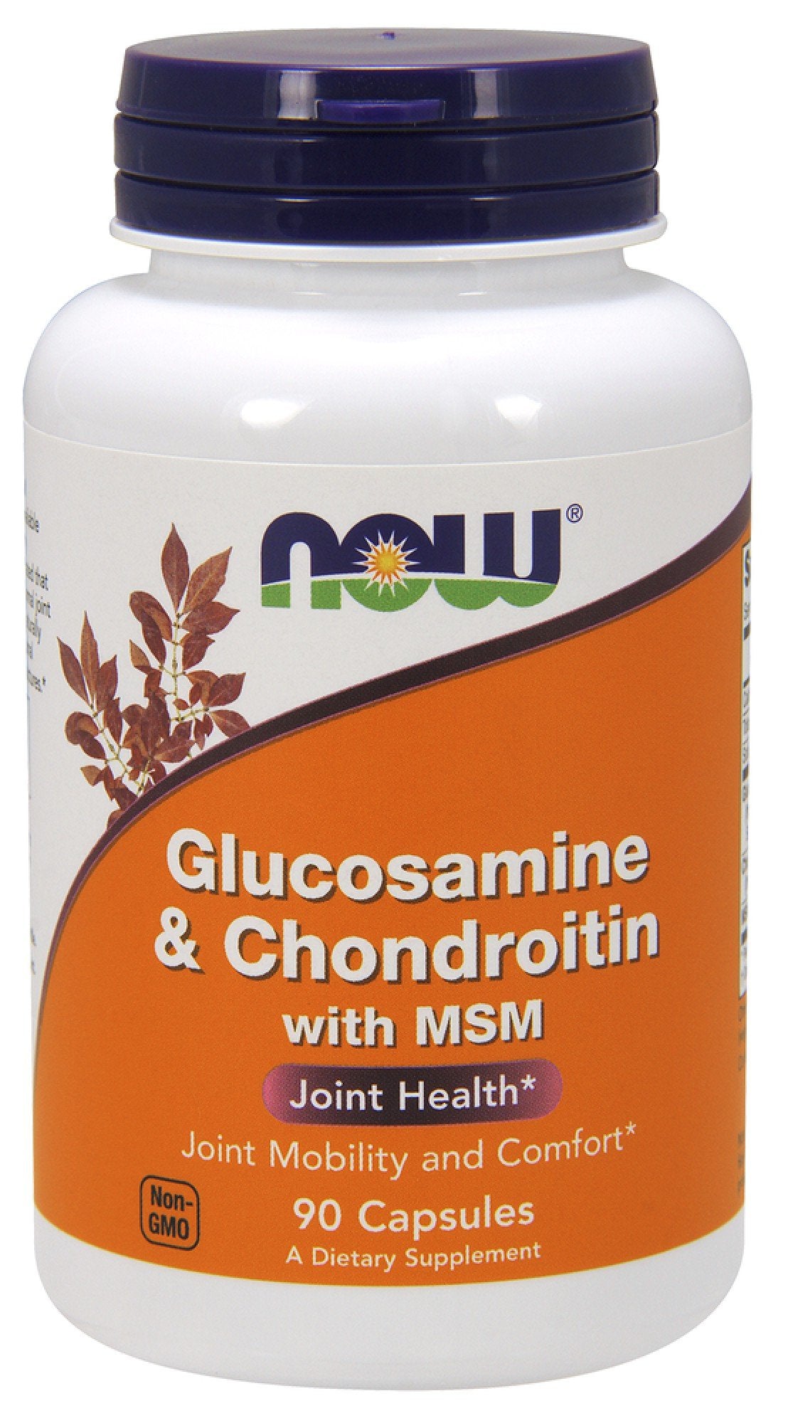 Now Foods Glucosamine &amp; Chondroitin with MSM 90 Capsule