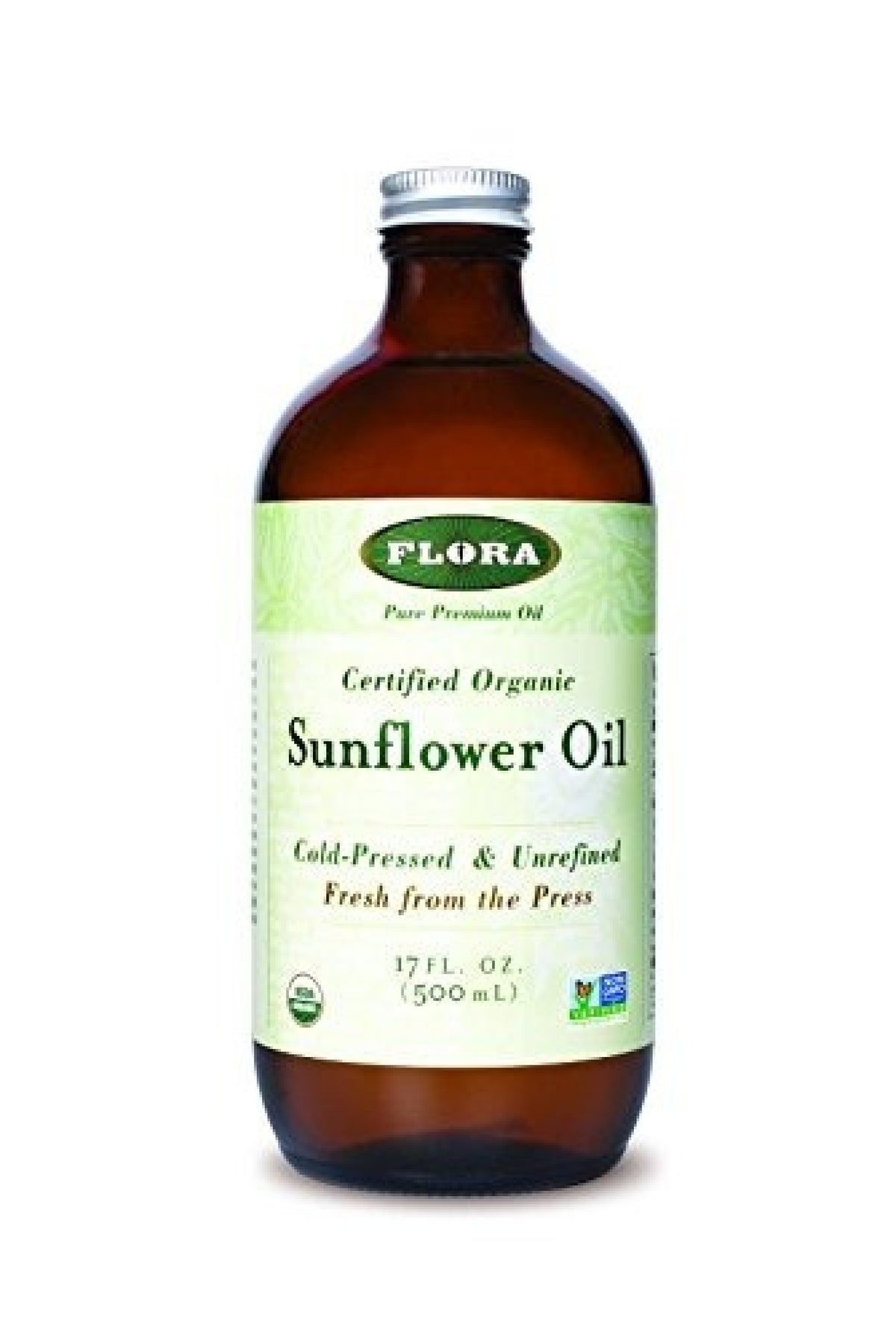 Flora Inc Sunflower Oil Organic 17 oz Oil